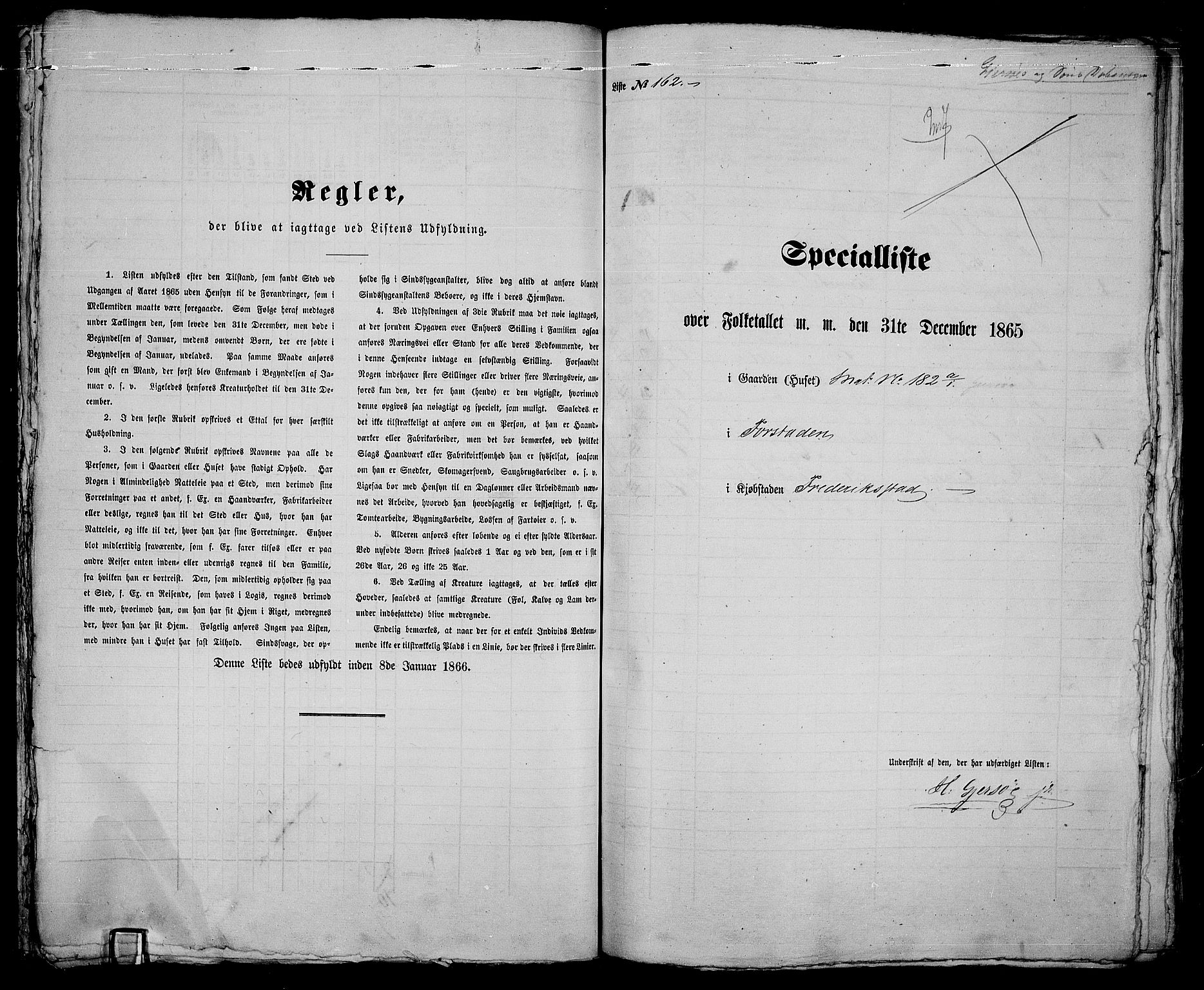 RA, 1865 census for Fredrikstad/Fredrikstad, 1865, p. 349