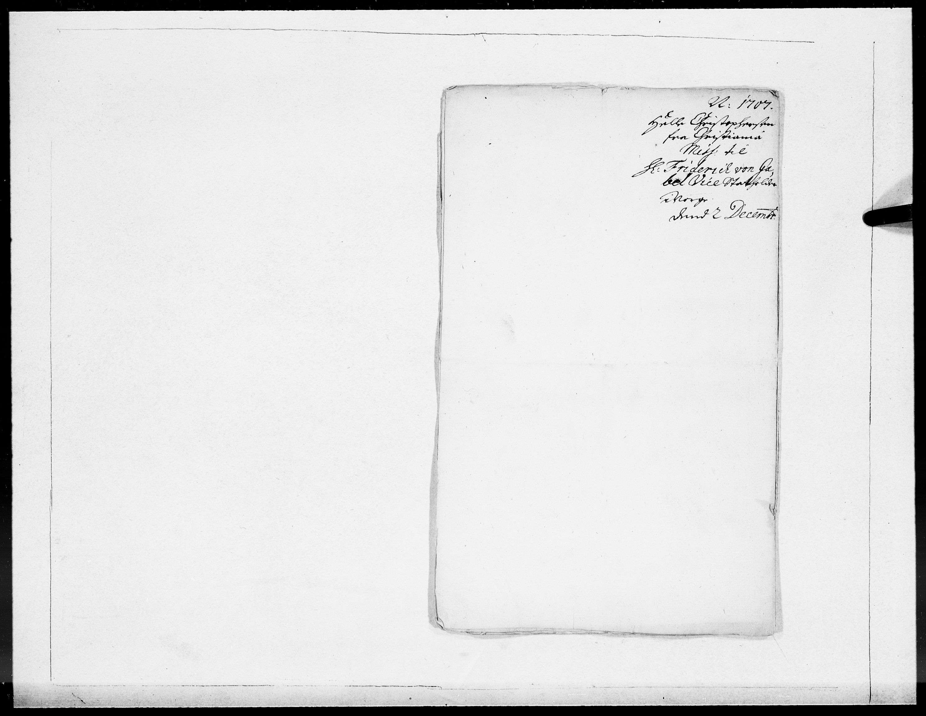 Danske Kanselli 1572-1799, AV/RA-EA-3023/F/Fc/Fcc/Fcca/L0064: Norske innlegg 1572-1799, 1707, p. 420