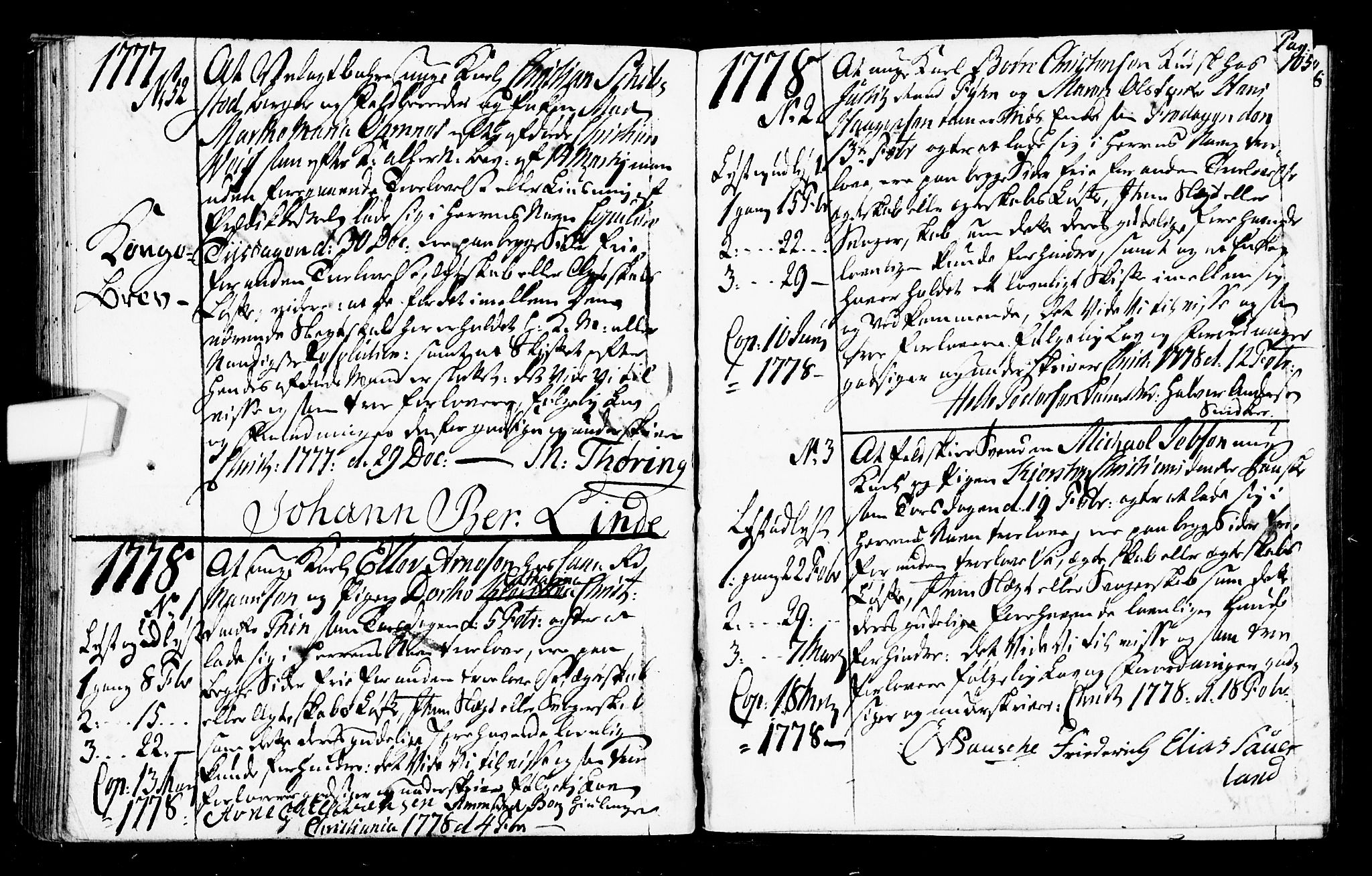 Oslo domkirke Kirkebøker, SAO/A-10752/L/La/L0009: Best man's statements no. 9, 1770-1784, p. 105