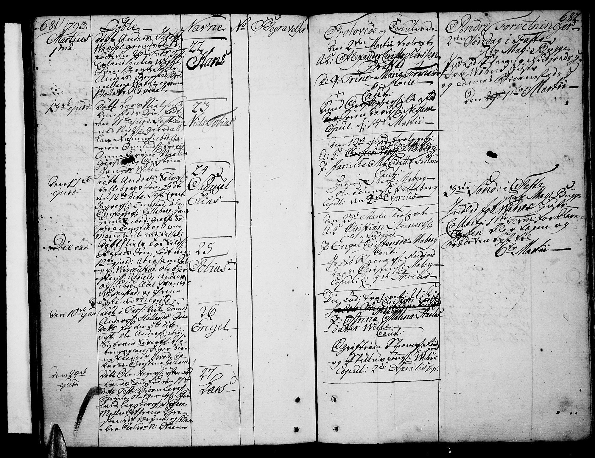 Lista sokneprestkontor, SAK/1111-0027/F/Fa/L0004: Parish register (official) no. A 4, 1768-1794, p. 681-682