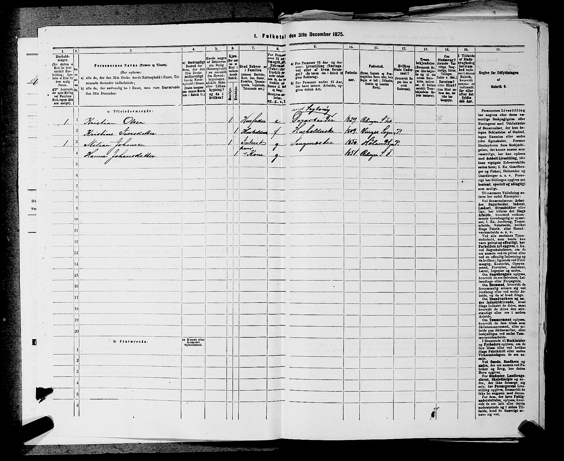 RA, 1875 census for 0227P Fet, 1875, p. 1452