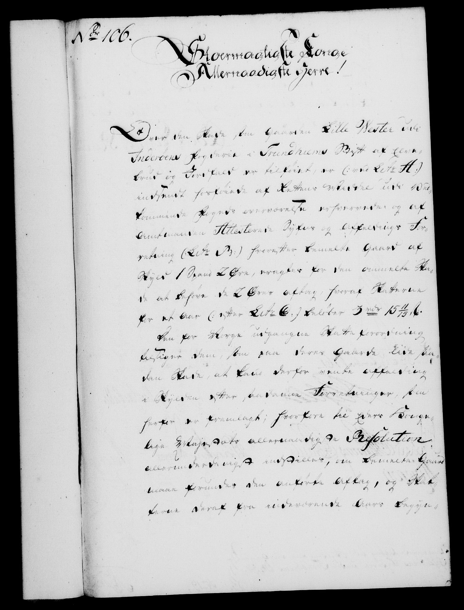 Rentekammeret, Kammerkanselliet, RA/EA-3111/G/Gf/Gfa/L0043: Norsk relasjons- og resolusjonsprotokoll (merket RK 52.43), 1761, p. 405