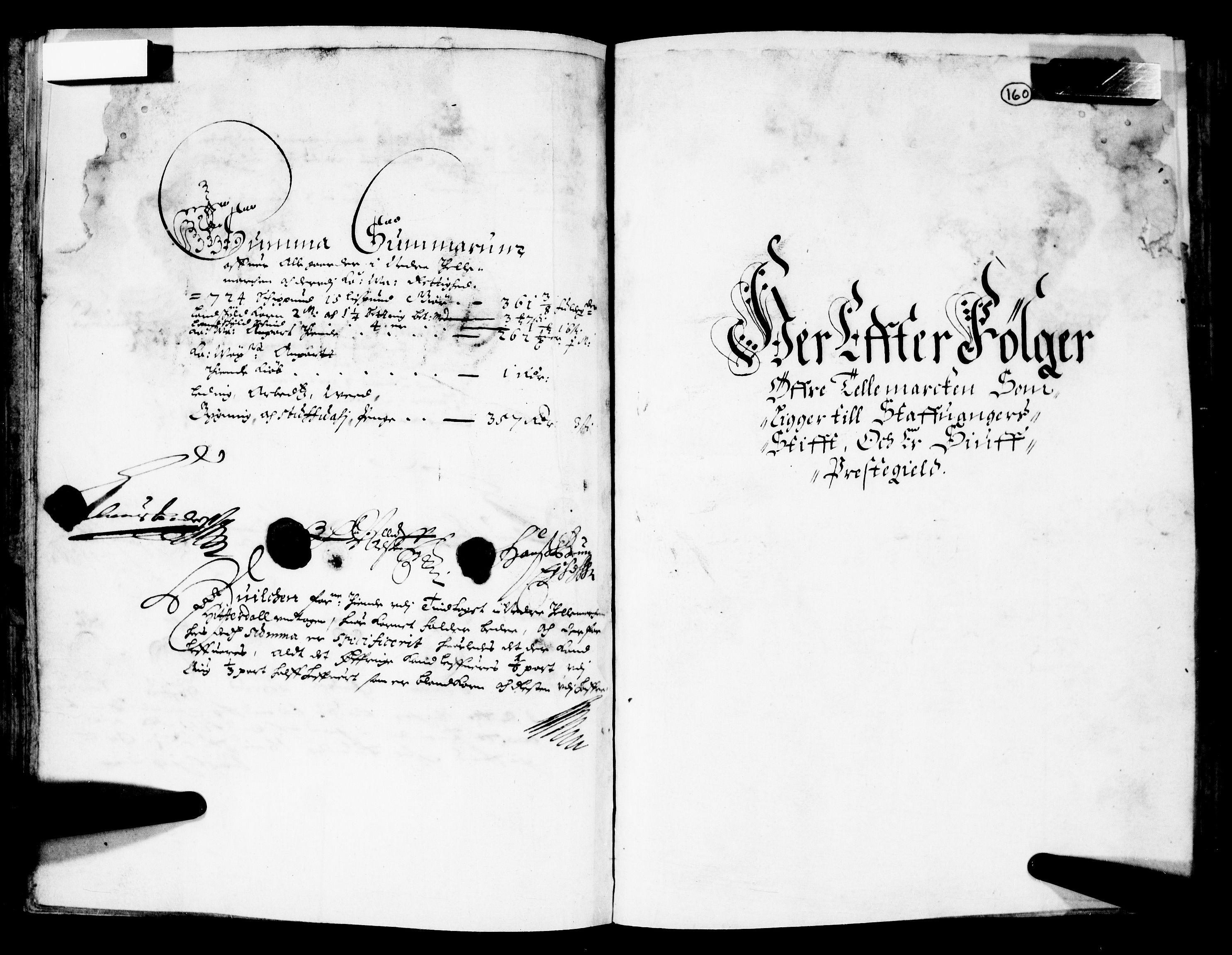 Rentekammeret inntil 1814, Realistisk ordnet avdeling, RA/EA-4070/N/Nb/Nba/L0026: Nedre og Øvre Telemark fogderi, 1667, p. 159b-160a