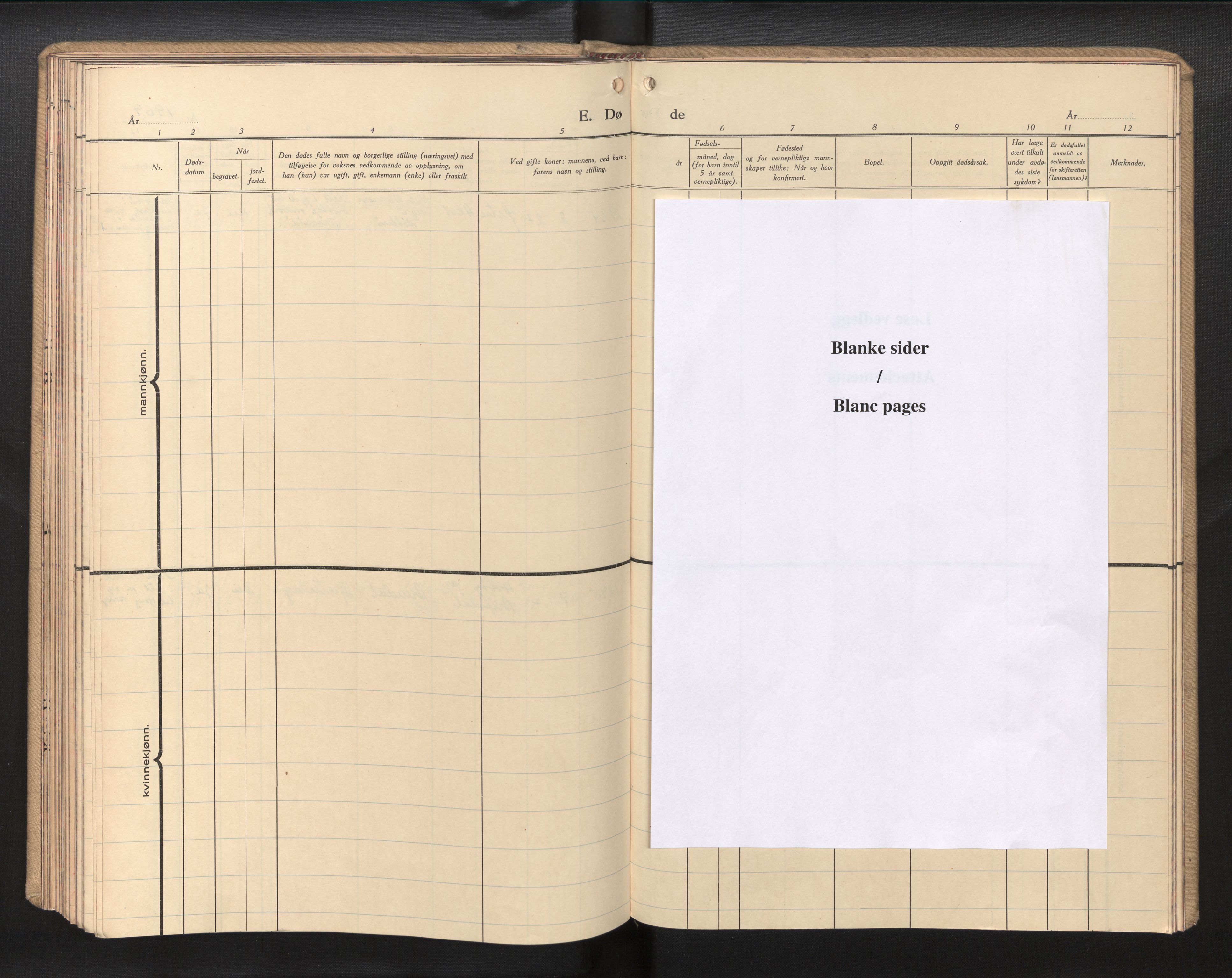 Den norske sjømannsmisjon i utlandet/Kinesiske havner (Shanghai-Hong Kong), AV/SAB-SAB/PA-0120/H/Ha/Haa/L0001: Parish register (official) no. A 1, 1940-1971