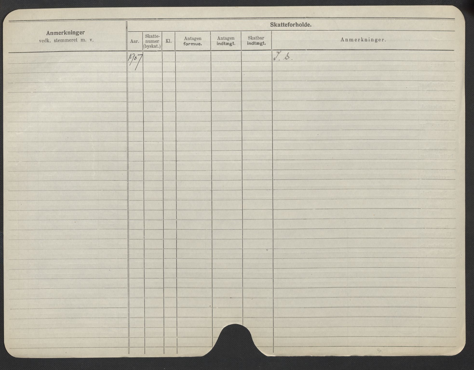 Oslo folkeregister, Registerkort, AV/SAO-A-11715/F/Fa/Fac/L0021: Kvinner, 1906-1914, p. 947b