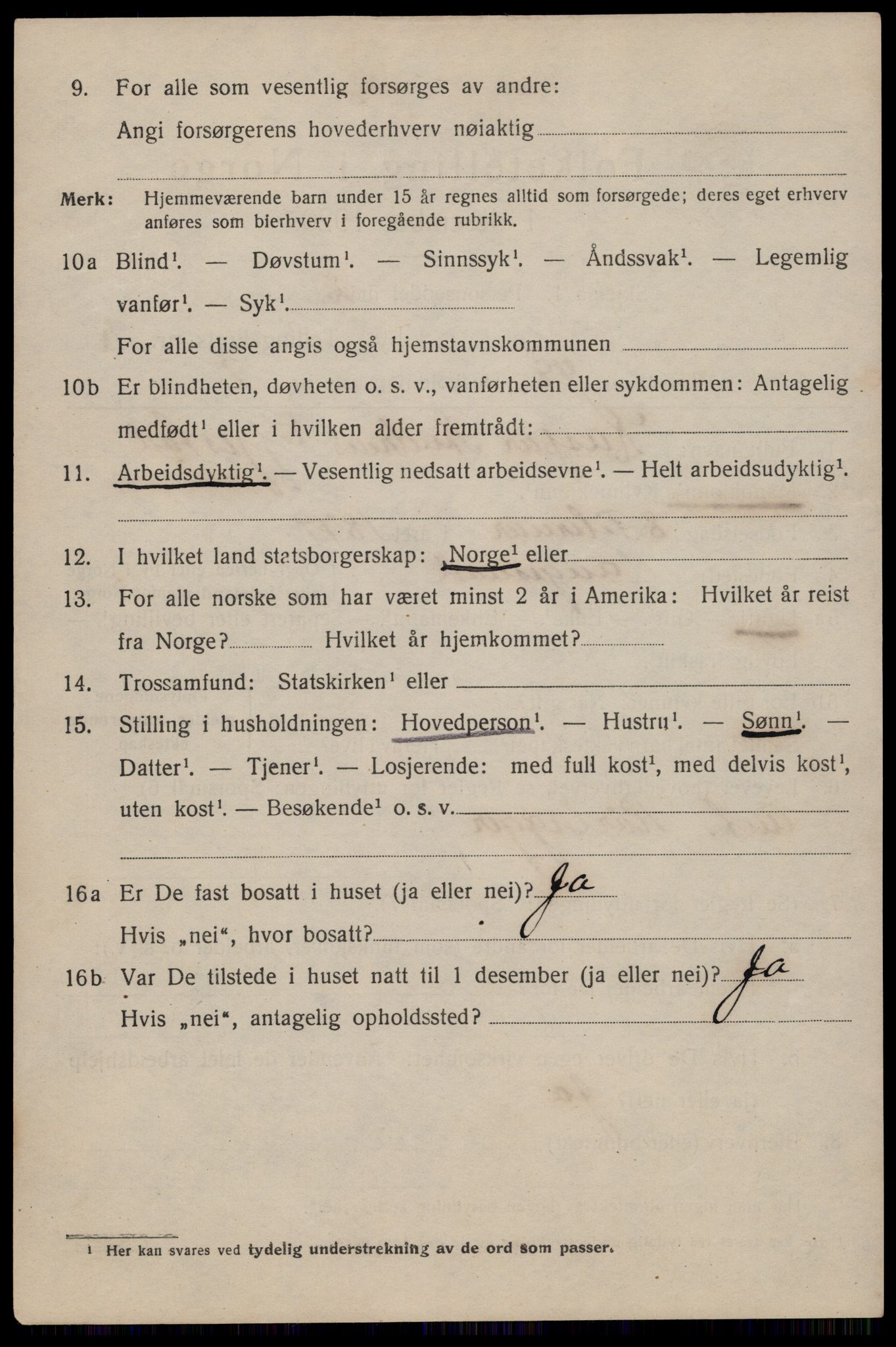 SAST, 1920 census for Haugesund, 1920, p. 16178