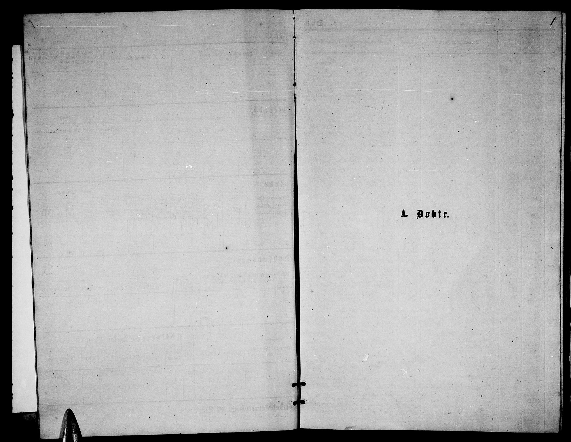 Ministerialprotokoller, klokkerbøker og fødselsregistre - Nordland, SAT/A-1459/847/L0679: Parish register (copy) no. 847C07, 1870-1888, p. 1