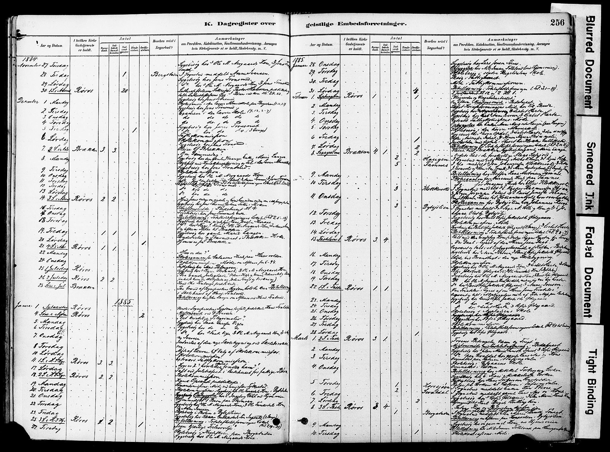 Ministerialprotokoller, klokkerbøker og fødselsregistre - Sør-Trøndelag, SAT/A-1456/681/L0933: Parish register (official) no. 681A11, 1879-1890, p. 256