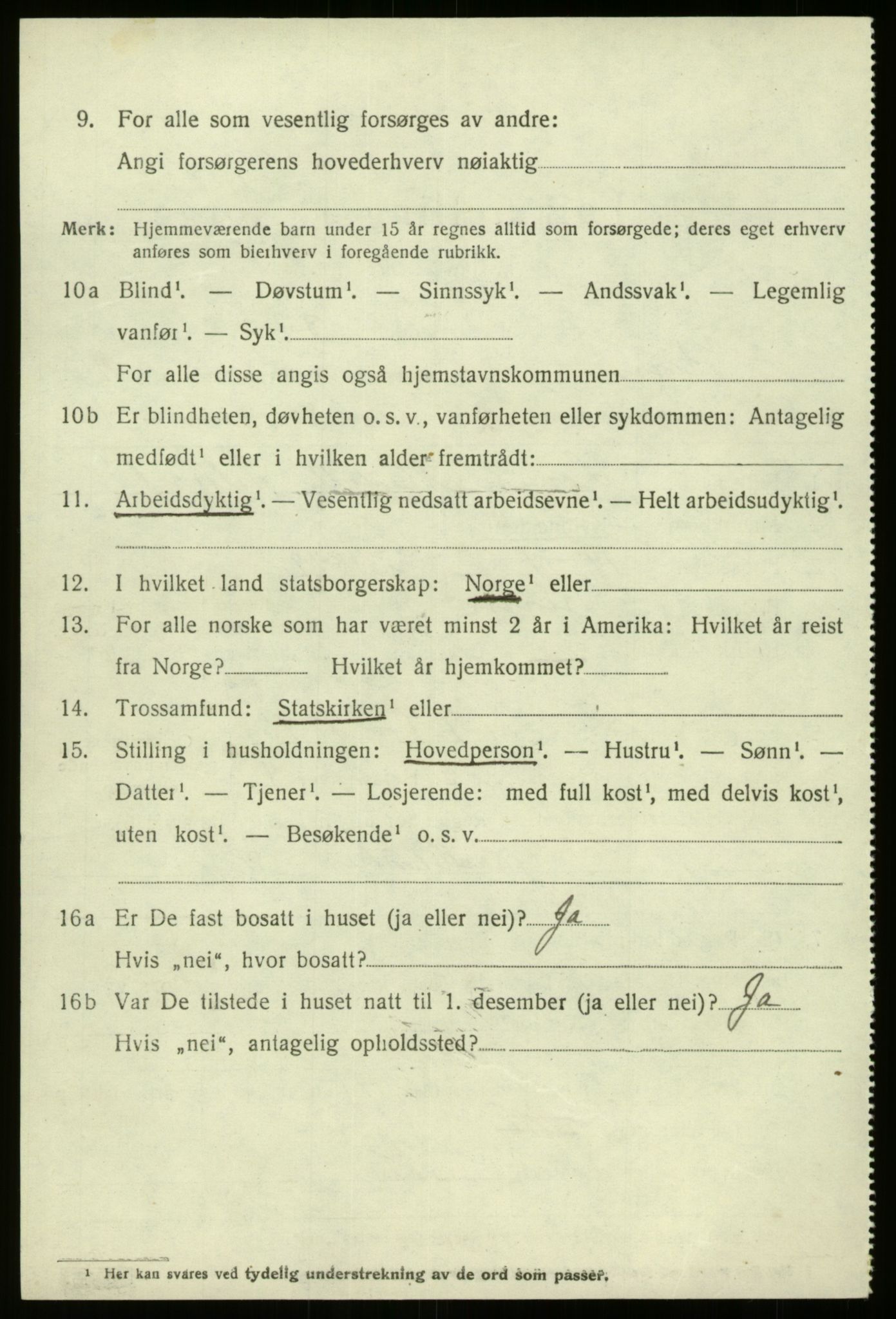 SAB, 1920 census for Kinn, 1920, p. 10370