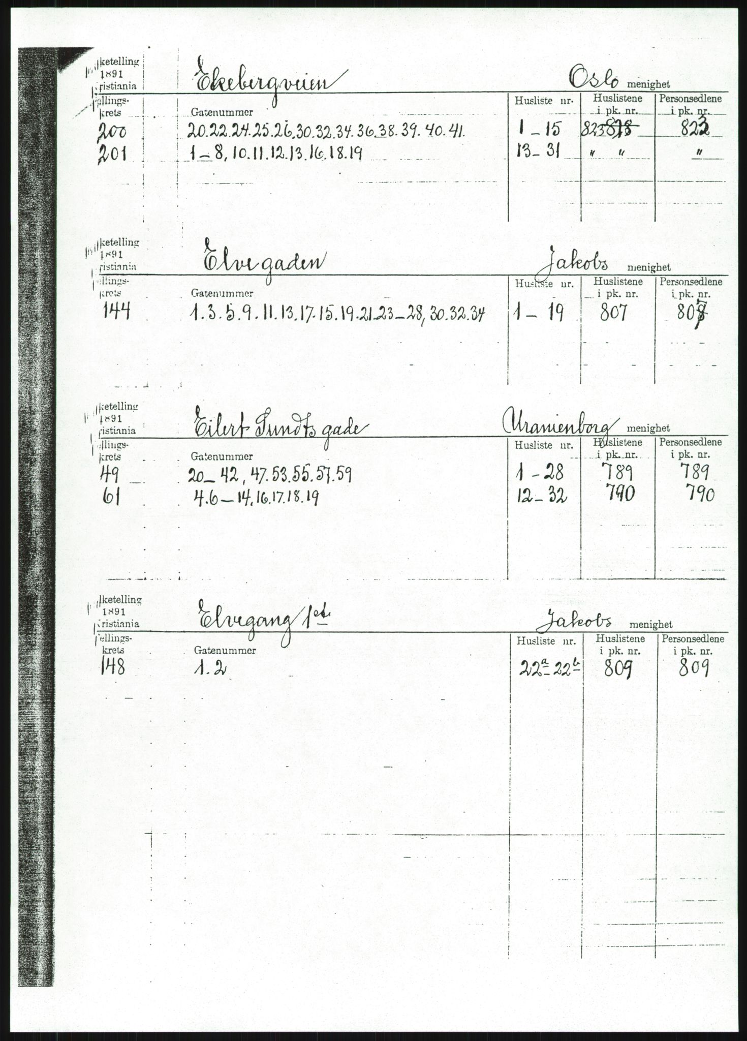 RA, 1891 census for 0301 Kristiania, 1891, p. 24