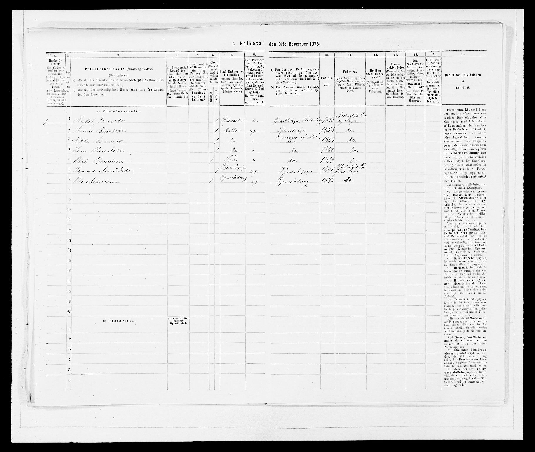 SAB, 1875 census for 1428P Askvoll, 1875, p. 466