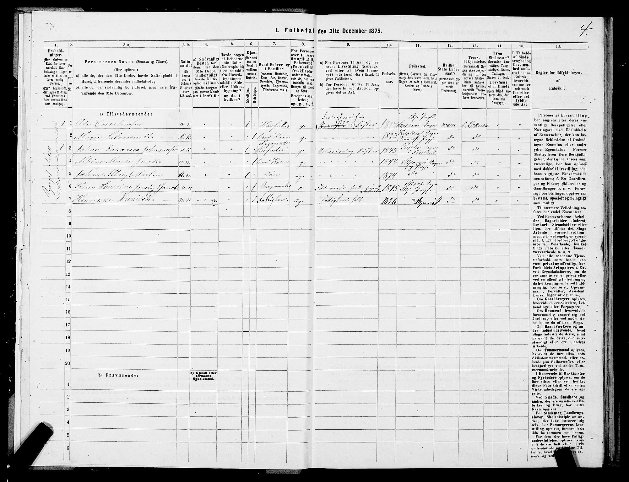 SATØ, 1875 census for 1941P Skjervøy, 1875, p. 3004