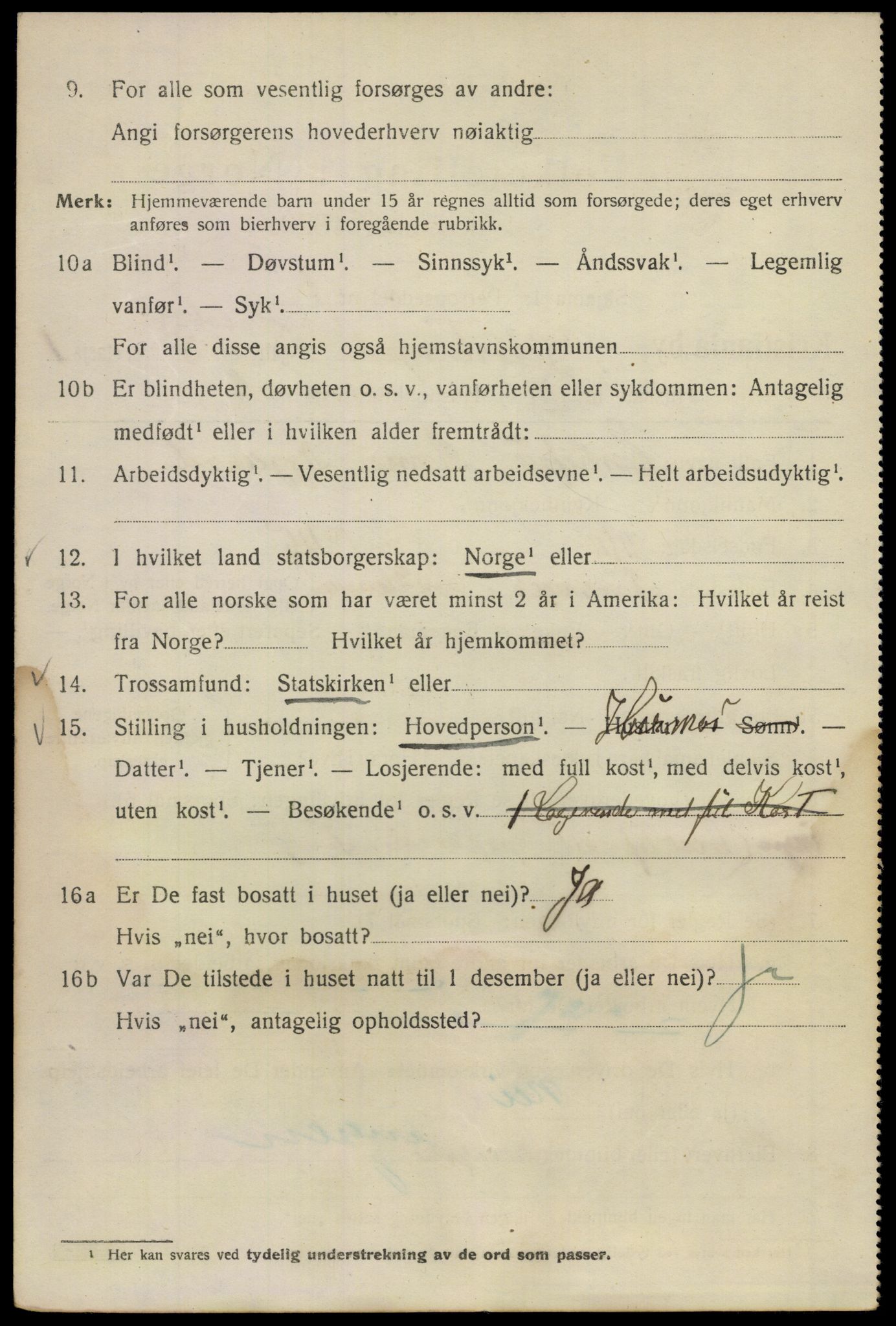 SAO, 1920 census for Kristiania, 1920, p. 250292