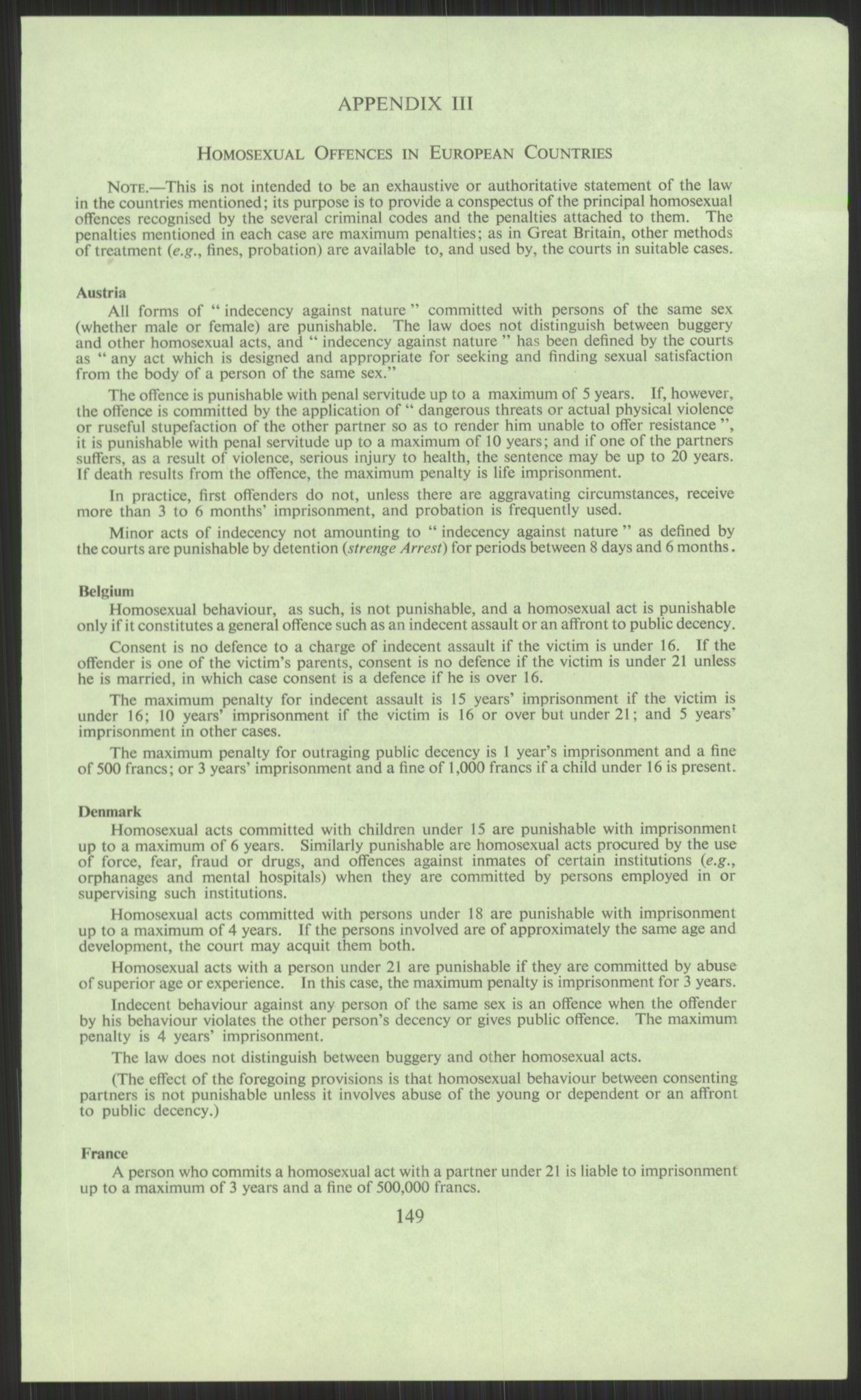 Justisdepartementet, Lovavdelingen, AV/RA-S-3212/D/De/L0029/0001: Straffeloven / Straffelovens revisjon: 5 - Ot. prp. nr.  41 - 1945: Homoseksualiet. 3 mapper, 1956-1970, p. 733