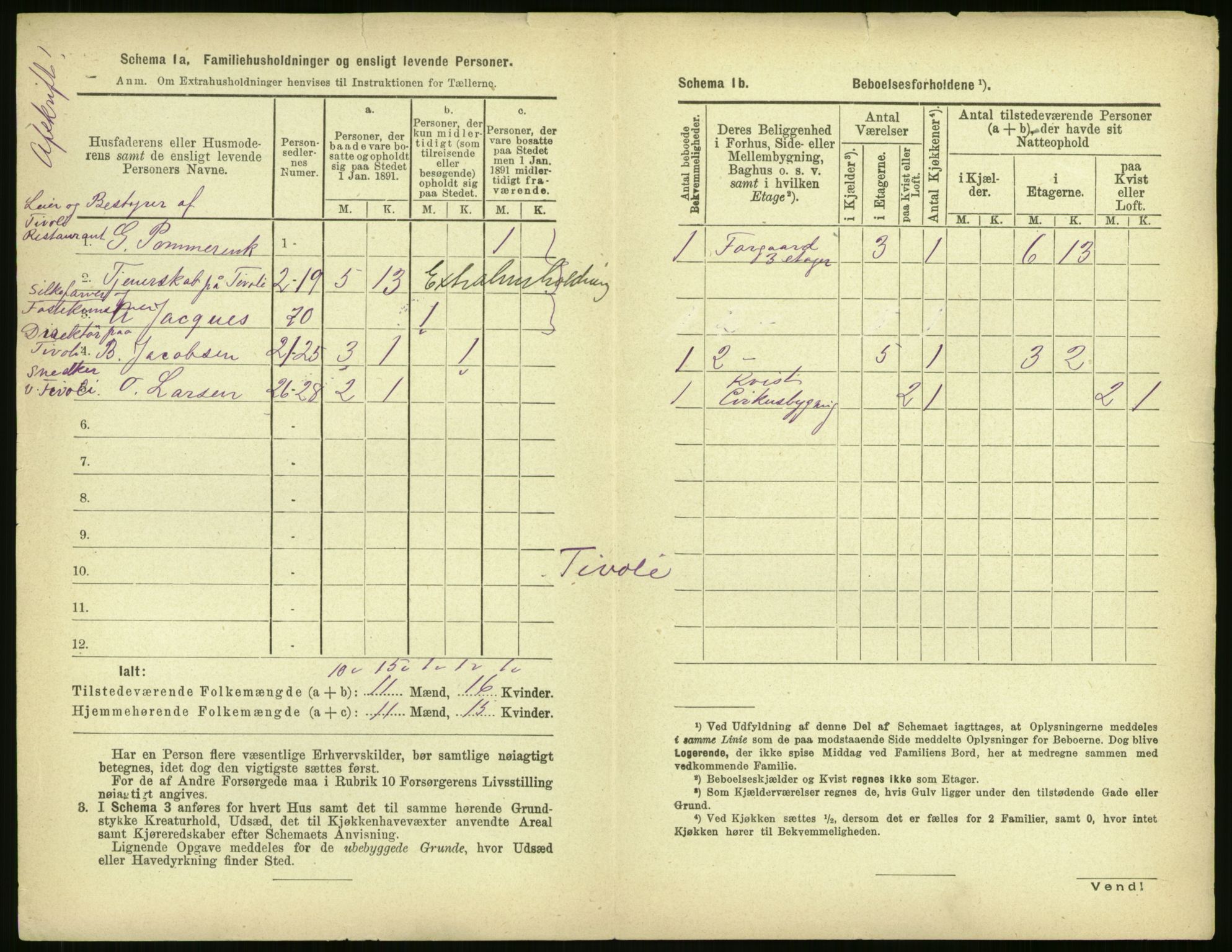 RA, 1891 census for 0301 Kristiania, 1891, p. 18296