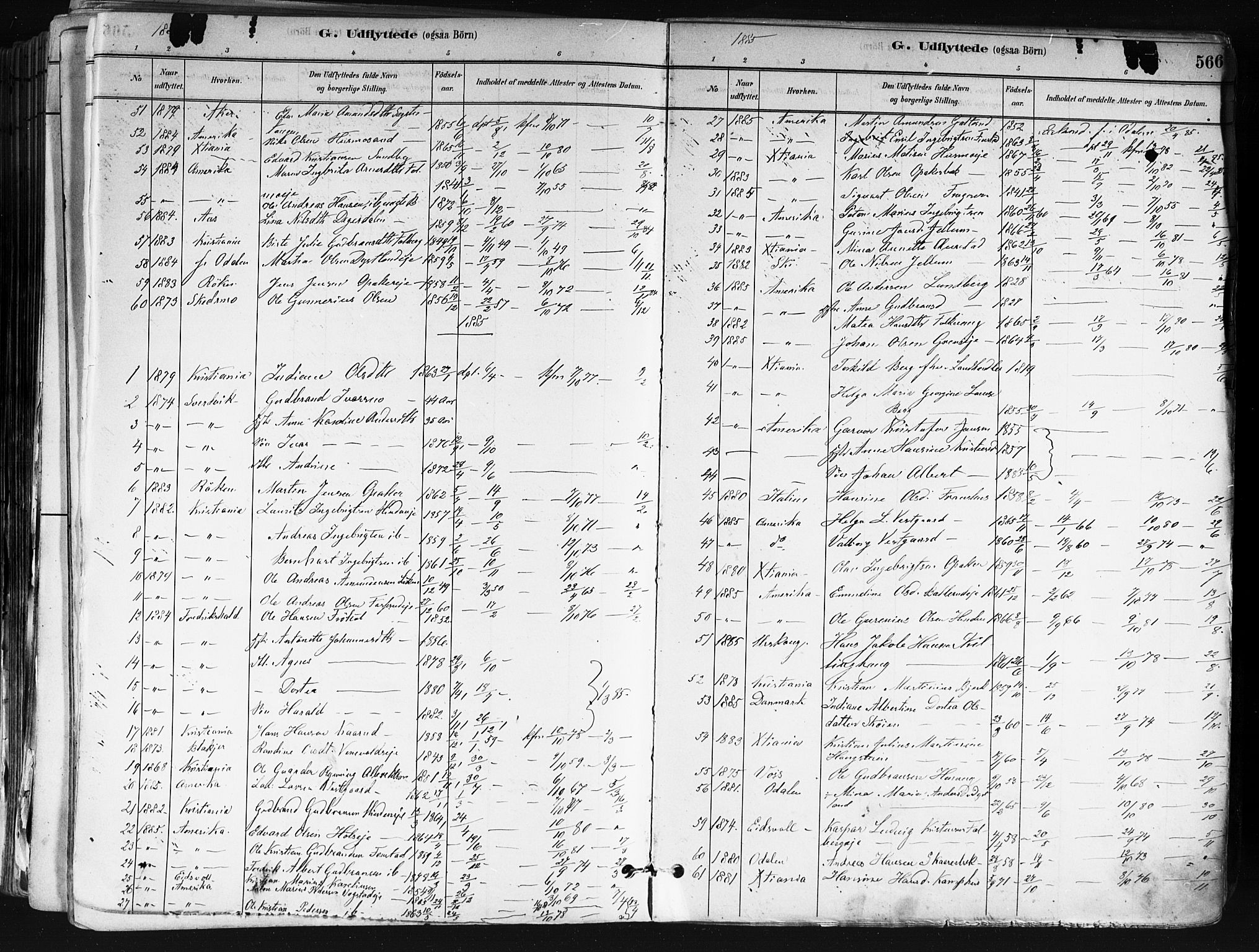 Nes prestekontor Kirkebøker, AV/SAO-A-10410/F/Fa/L0010: Parish register (official) no. I 10, 1883-1898, p. 566