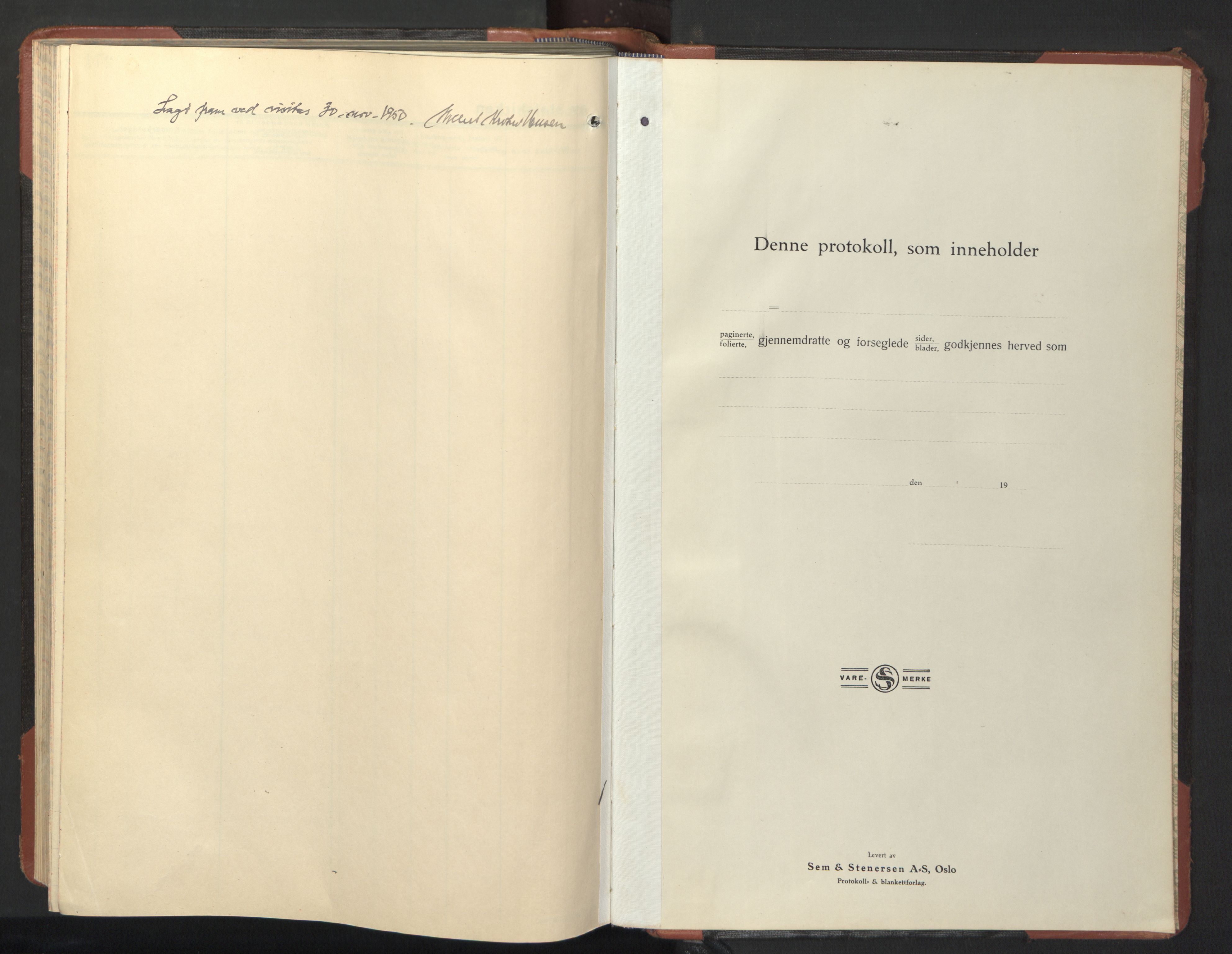 Ministerialprotokoller, klokkerbøker og fødselsregistre - Nordland, SAT/A-1459/801/L0038: Parish register (copy) no. 801C13, 1935-1951