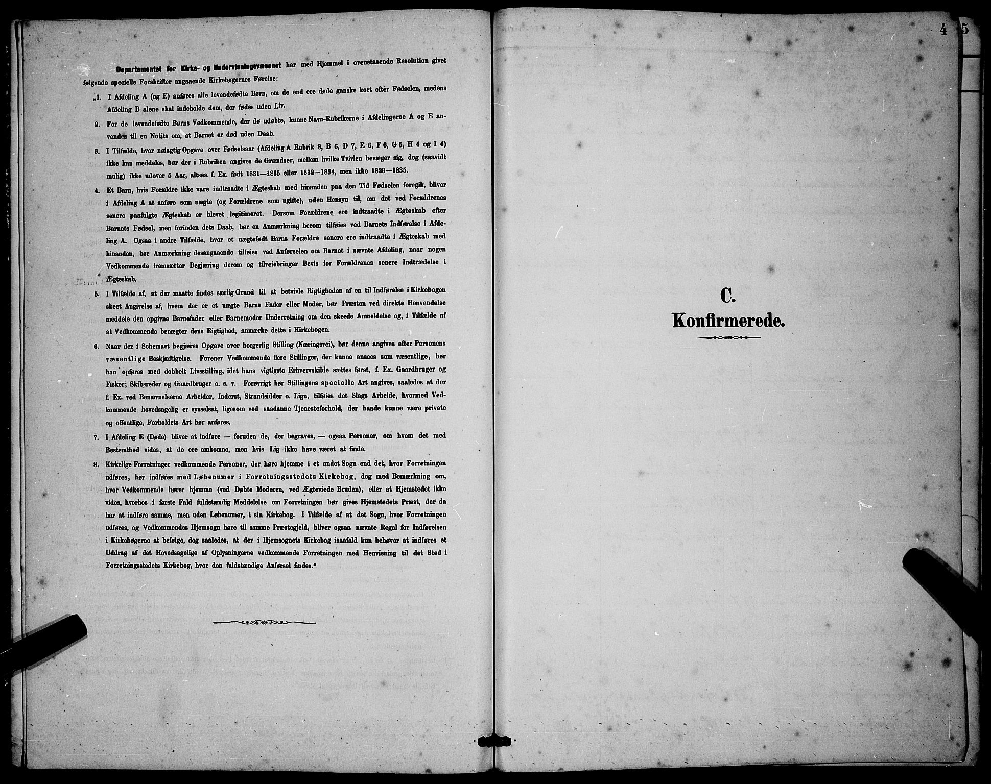Ministerialprotokoller, klokkerbøker og fødselsregistre - Møre og Romsdal, SAT/A-1454/528/L0430: Parish register (copy) no. 528C11, 1884-1899, p. 4