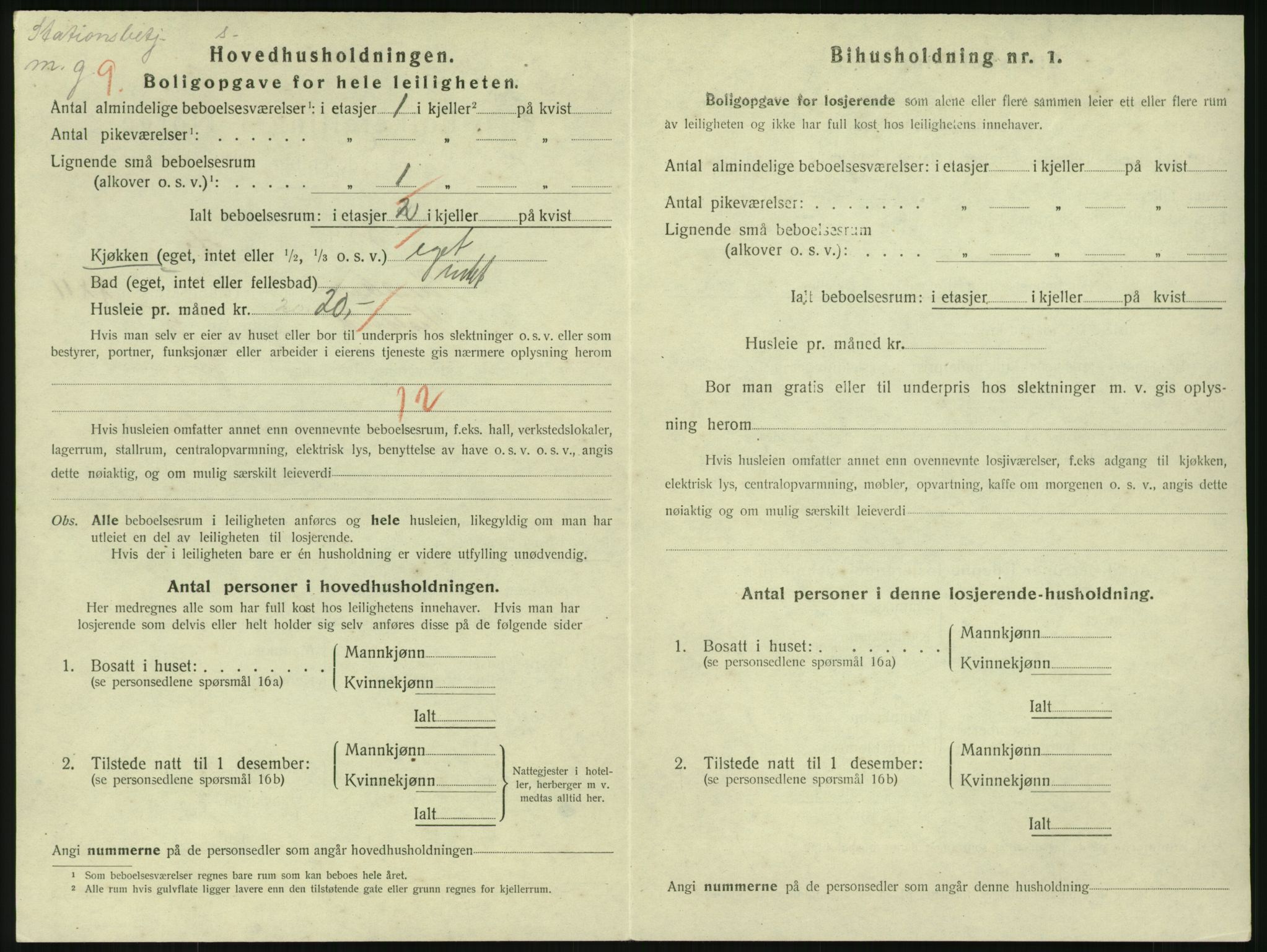 SAKO, 1920 census for Tønsberg, 1920, p. 8134