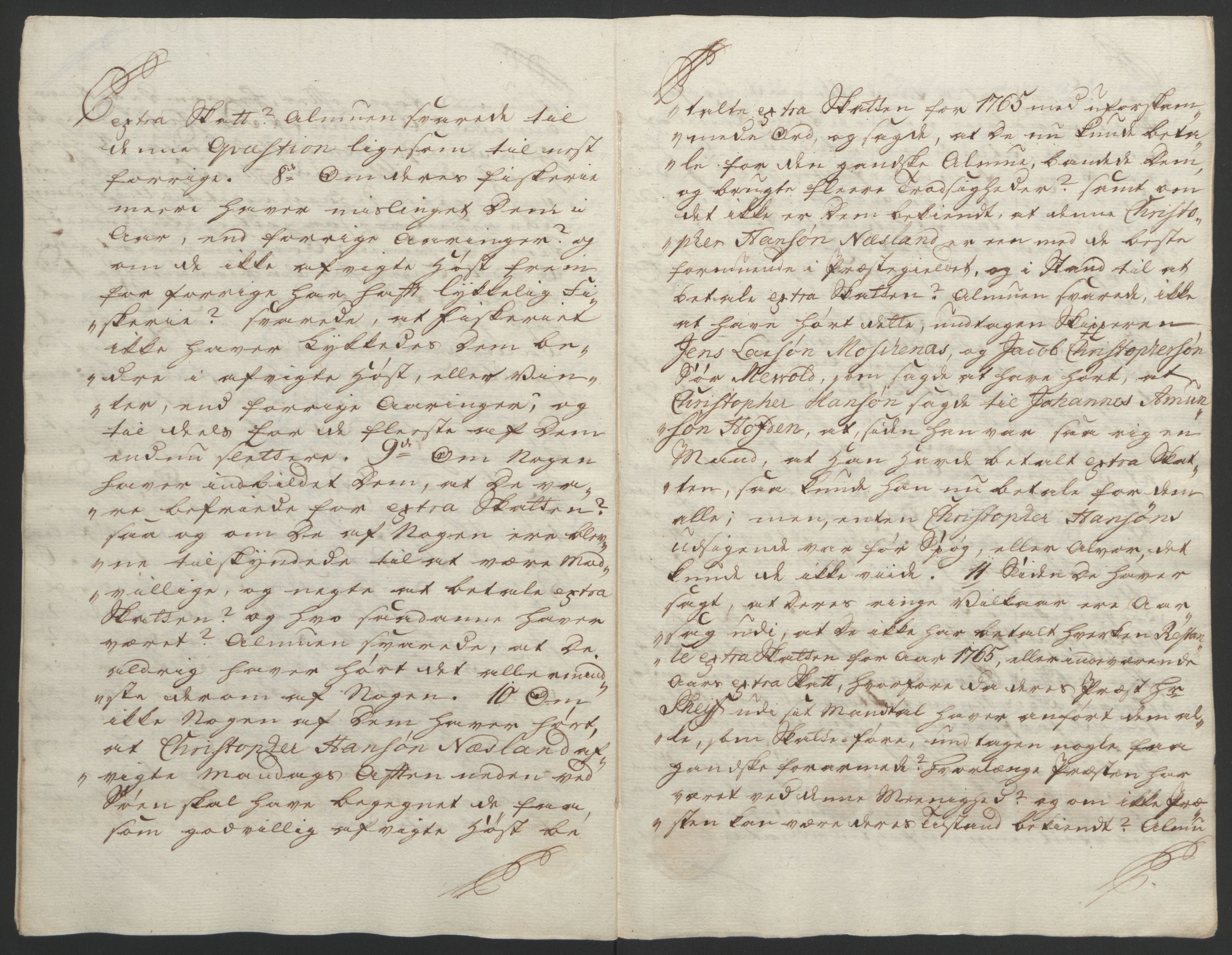 Rentekammeret inntil 1814, Reviderte regnskaper, Fogderegnskap, AV/RA-EA-4092/R67/L4747: Ekstraskatten Vesterålen, Andenes og Lofoten, 1762-1766, p. 487