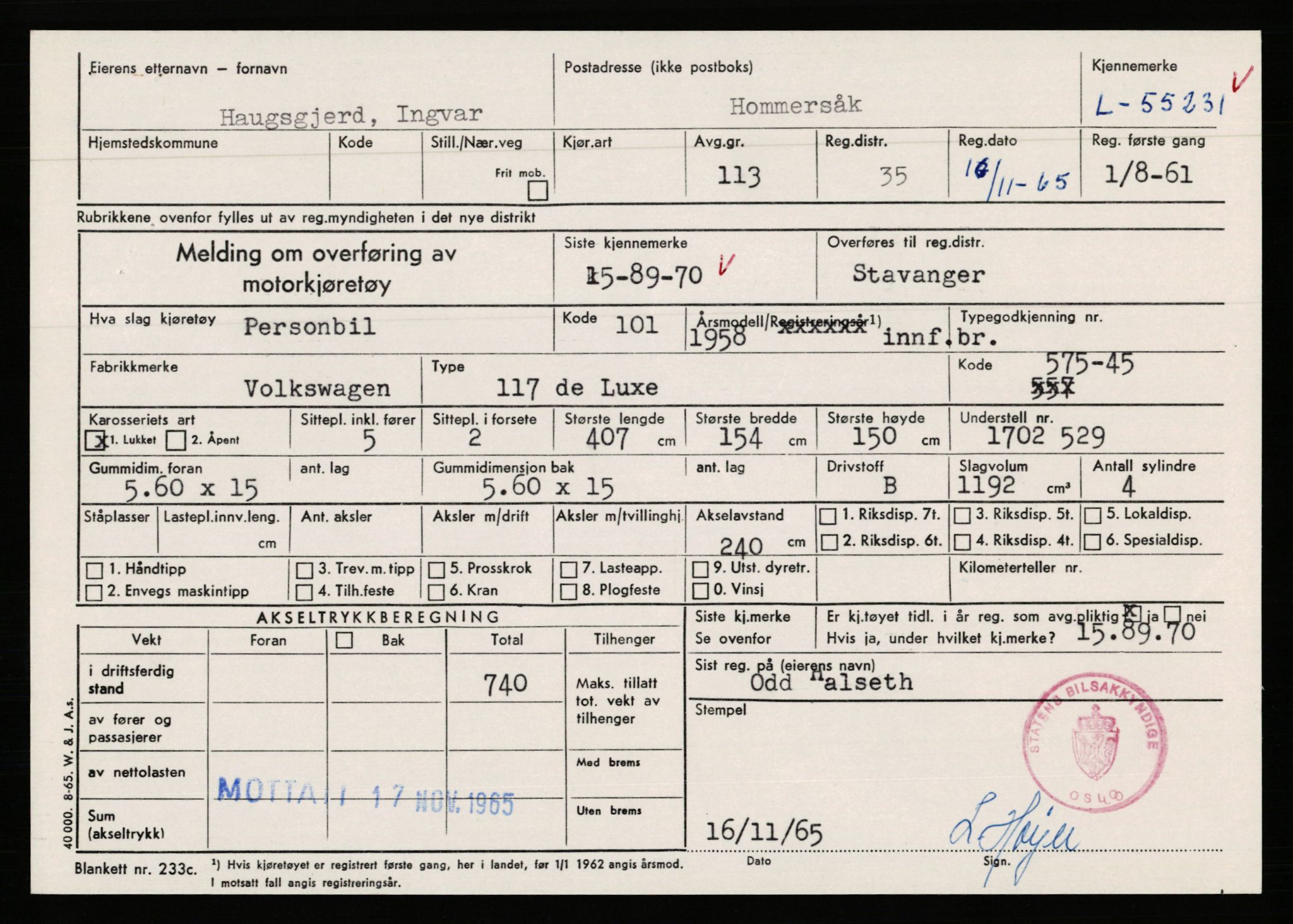 Stavanger trafikkstasjon, AV/SAST-A-101942/0/F/L0054: L-54200 - L-55699, 1930-1971, p. 2097