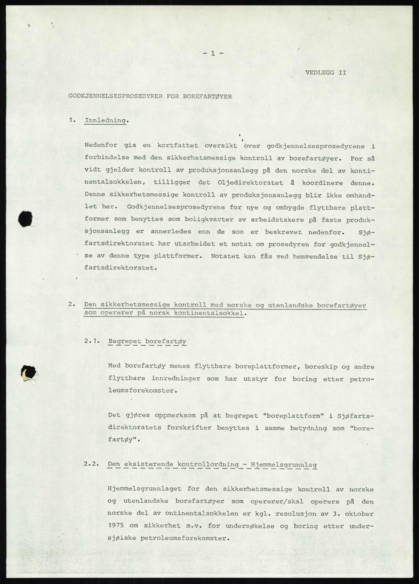 Justisdepartementet, Granskningskommisjonen ved Alexander Kielland-ulykken 27.3.1980, AV/RA-S-1165/D/L0012: H Sjøfartsdirektoratet/Skipskontrollen (Doku.liste + H1-H11, H13, H16-H22 av 52), 1980-1981, p. 19
