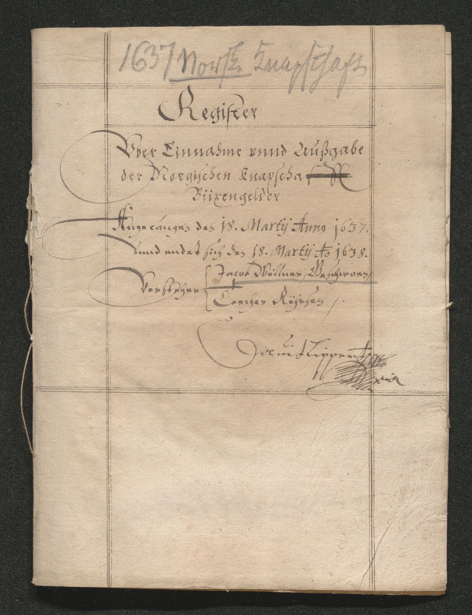 Kongsberg Sølvverk 1623-1816, AV/SAKO-EA-3135/001/D/Di/Dib/L0004: Regnskaper for knappschaftkassen , 1630-1663, p. 200