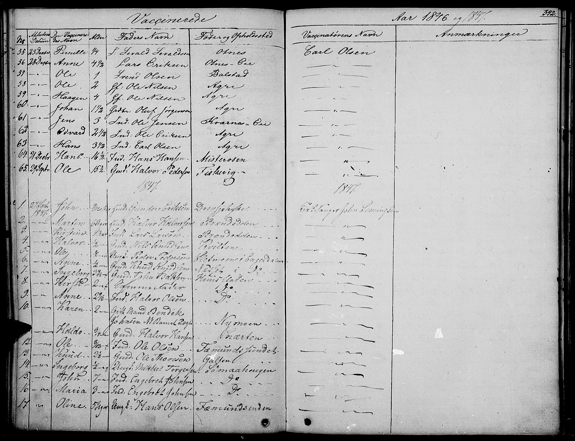Rendalen prestekontor, SAH/PREST-054/H/Ha/Haa/L0004: Parish register (official) no. 4, 1829-1852, p. 342