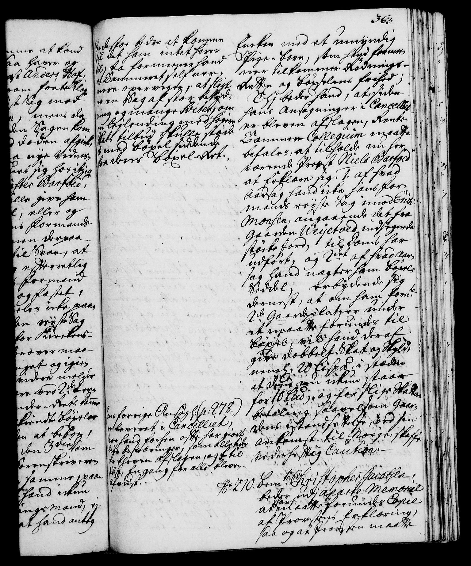 Rentekammeret, Kammerkanselliet, RA/EA-3111/G/Gh/Gha/L0019: Norsk ekstraktmemorialprotokoll (merket RK 53.64), 1736-1737, p. 363