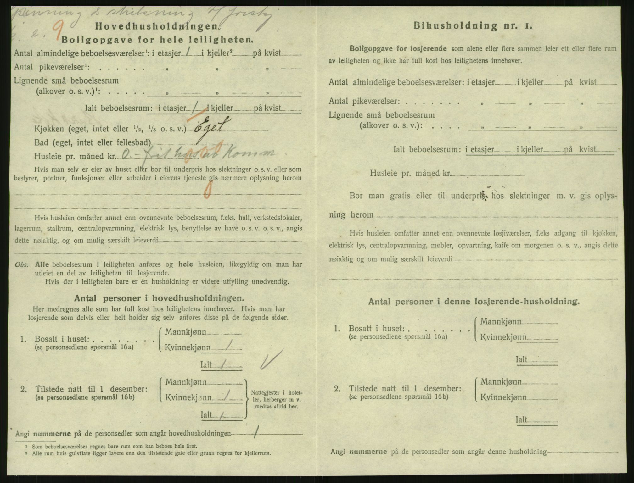 SAT, 1920 census for Molde, 1920, p. 2100