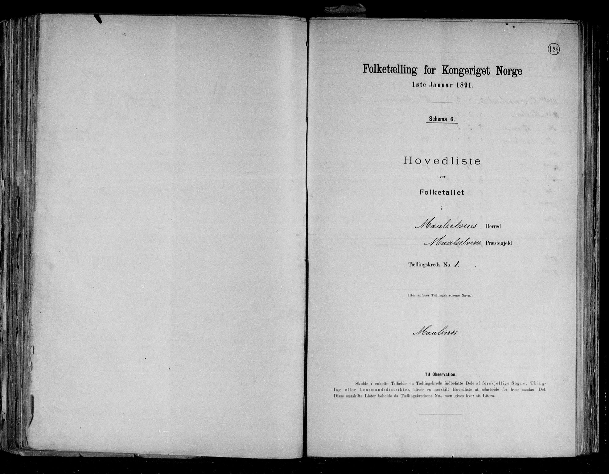 RA, 1891 census for 1924 Målselv, 1891, p. 4