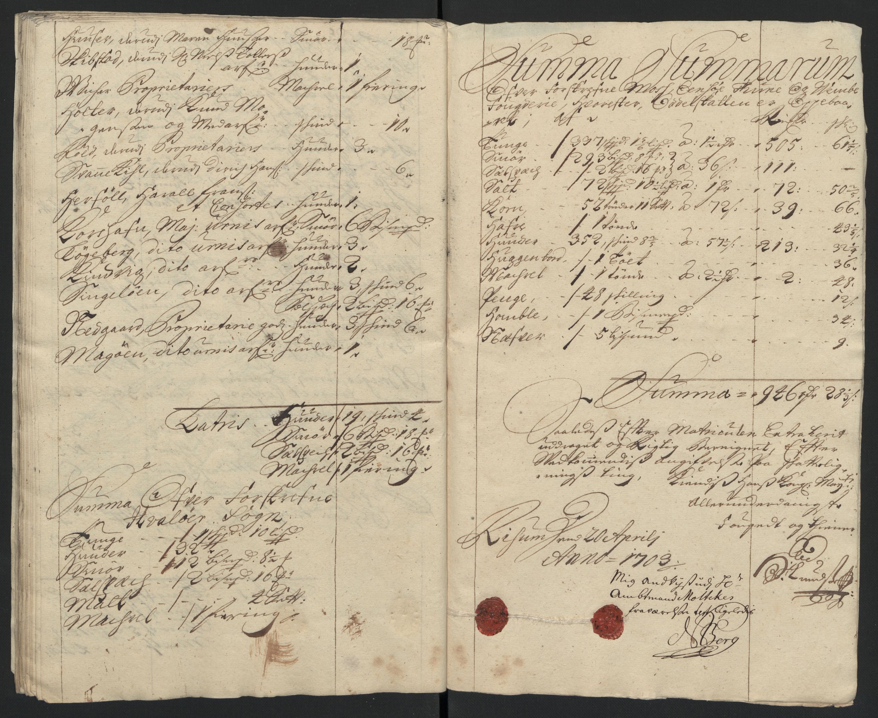 Rentekammeret inntil 1814, Reviderte regnskaper, Fogderegnskap, AV/RA-EA-4092/R04/L0132: Fogderegnskap Moss, Onsøy, Tune, Veme og Åbygge, 1703-1704, p. 259