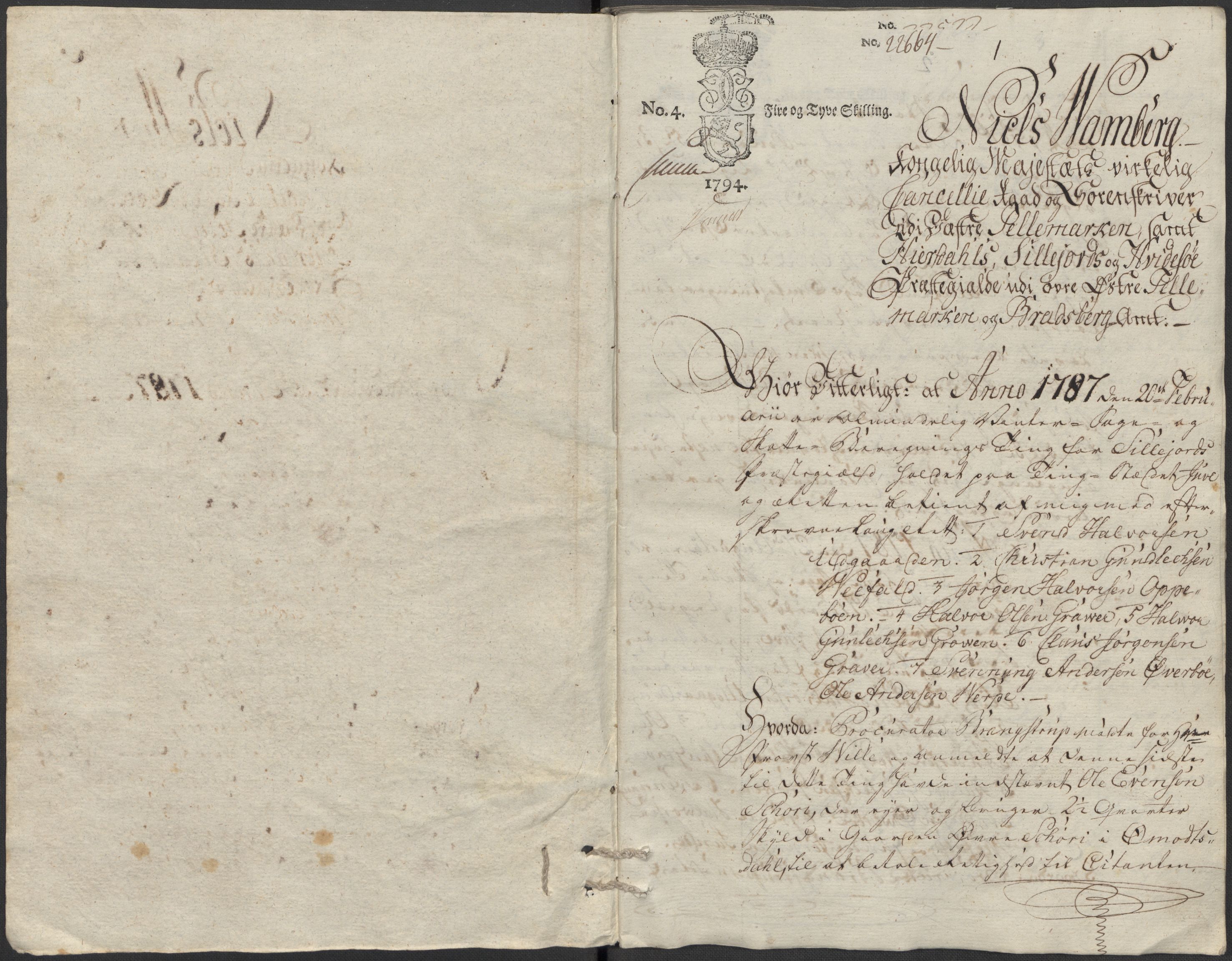 Riksarkivets diplomsamling, AV/RA-EA-5965/F15/L0029: Prestearkiv - Telemark, 1601-1793, p. 23