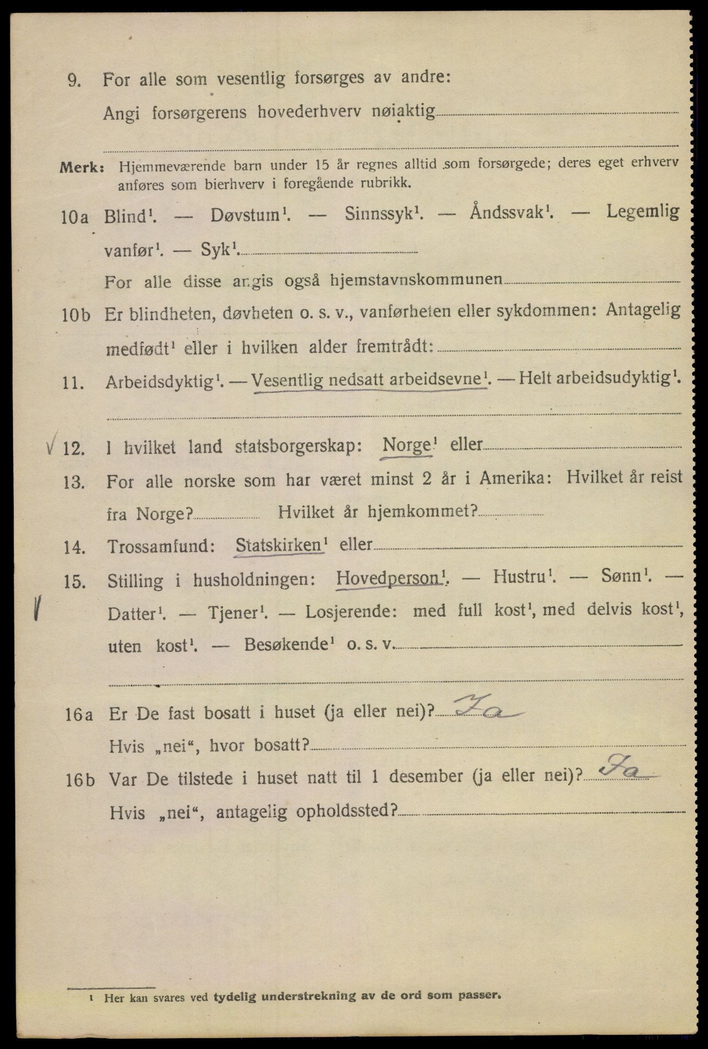 SAO, 1920 census for Kristiania, 1920, p. 596004