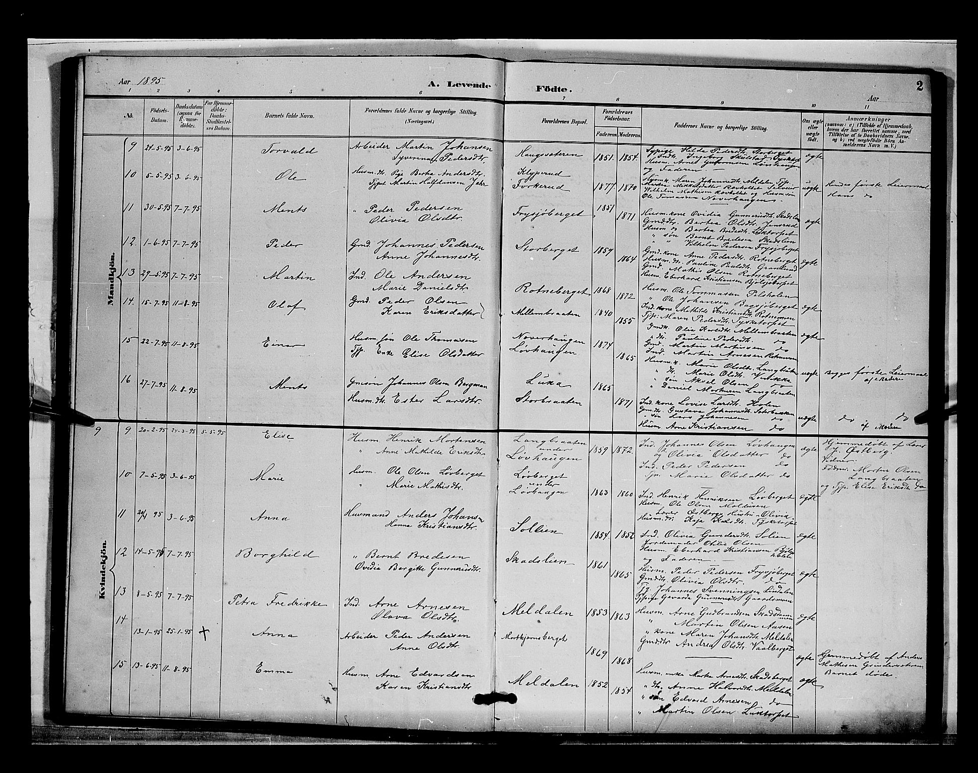 Grue prestekontor, AV/SAH-PREST-036/H/Ha/Hab/L0004: Parish register (copy) no. 4, 1895-1901, p. 2