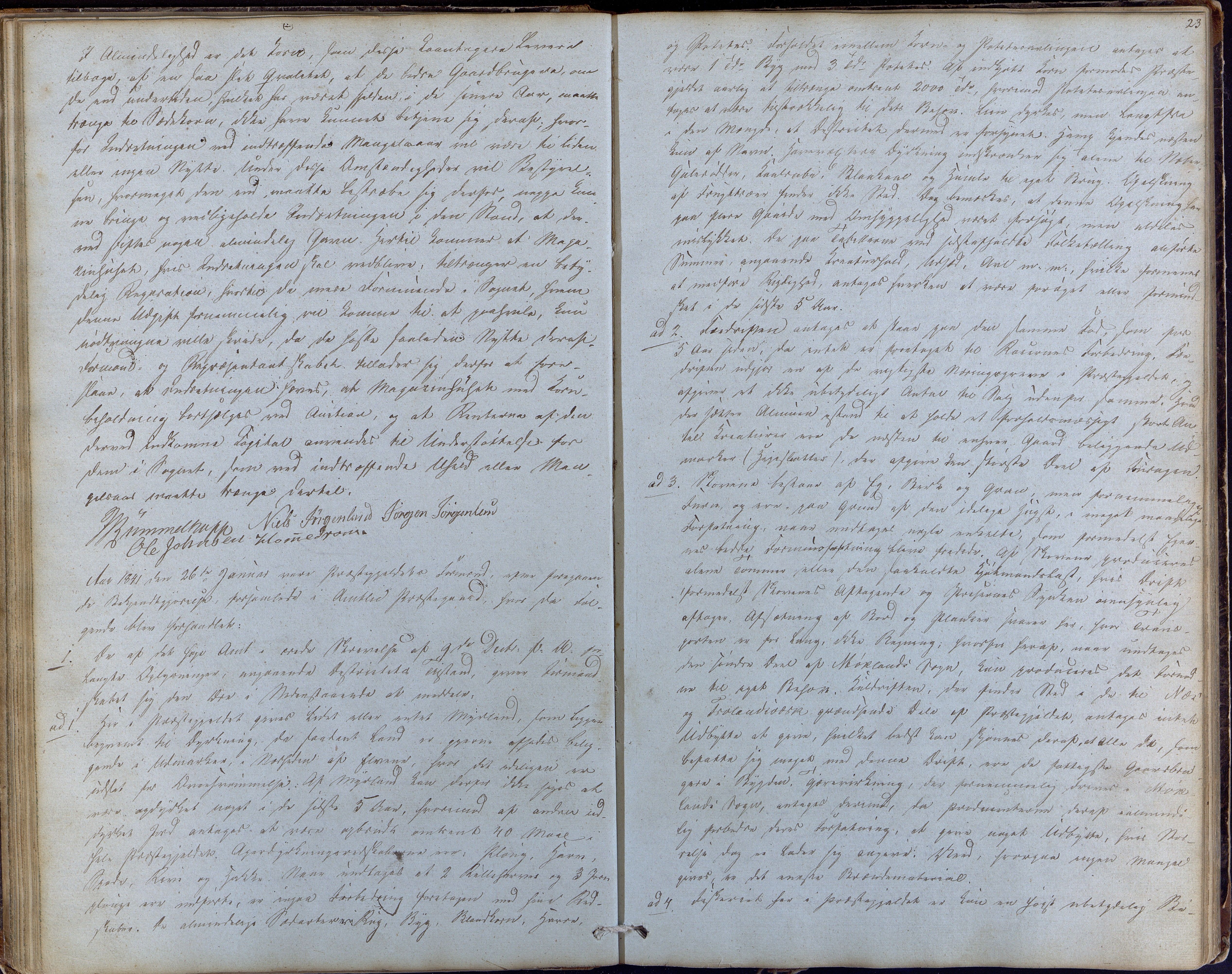 Åmli kommune før 1985, AAKS/KA0929-PK/01/01a/L0001: Møtebok, 1837-1854, p. 23