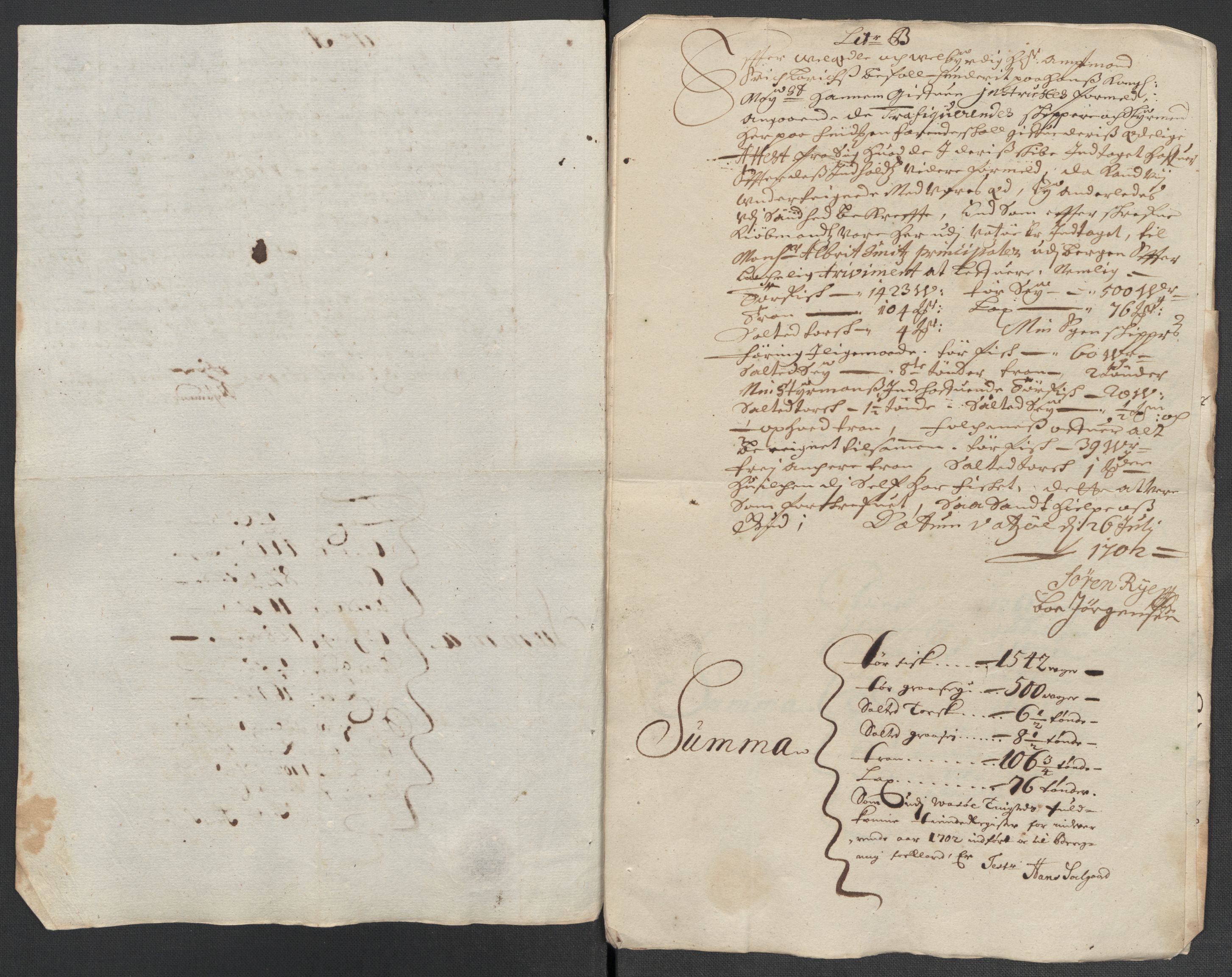 Rentekammeret inntil 1814, Reviderte regnskaper, Fogderegnskap, AV/RA-EA-4092/R69/L4852: Fogderegnskap Finnmark/Vardøhus, 1701-1704, p. 203