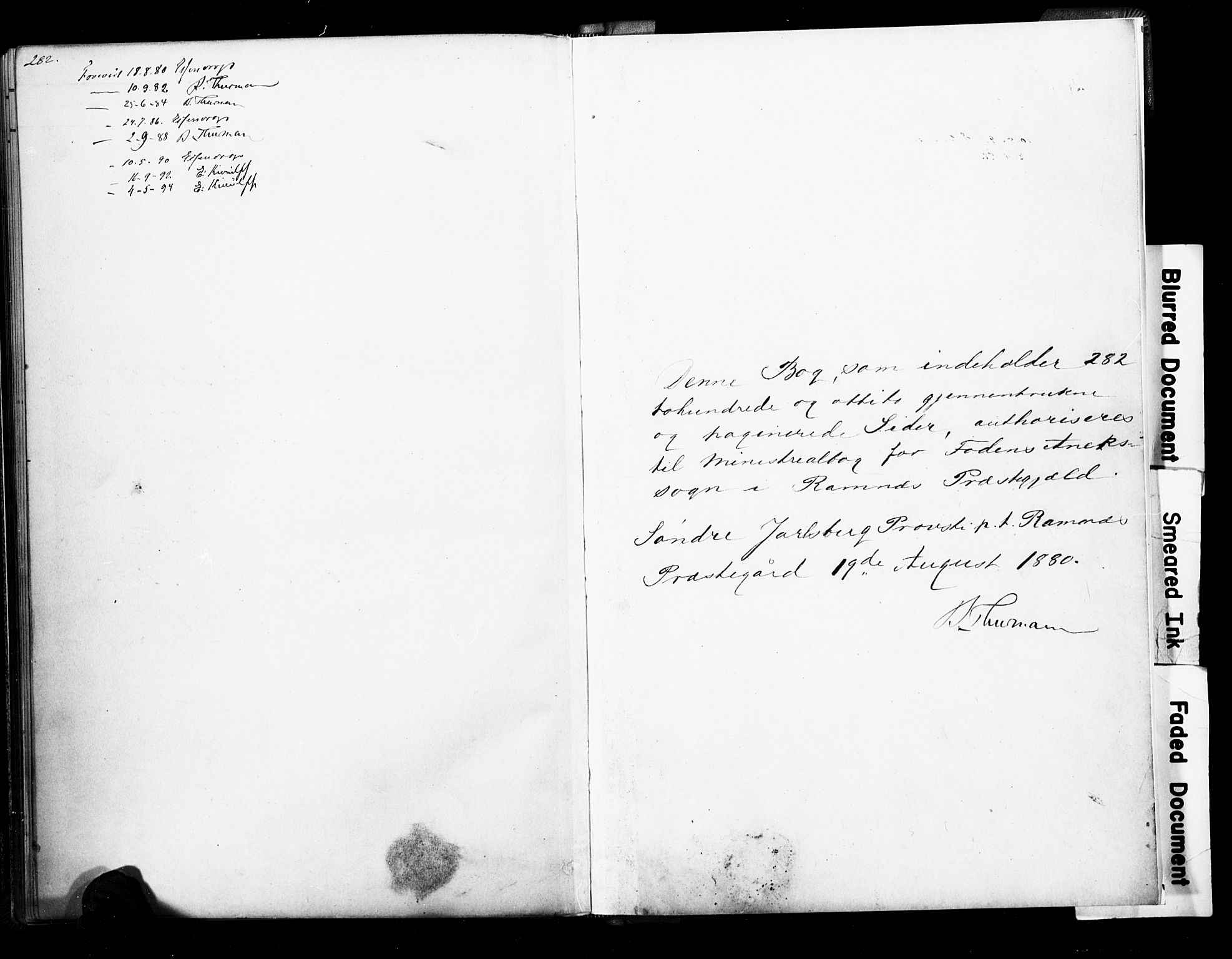 Ramnes kirkebøker, SAKO/A-314/F/Fb/L0001: Parish register (official) no. II 1, 1878-1894