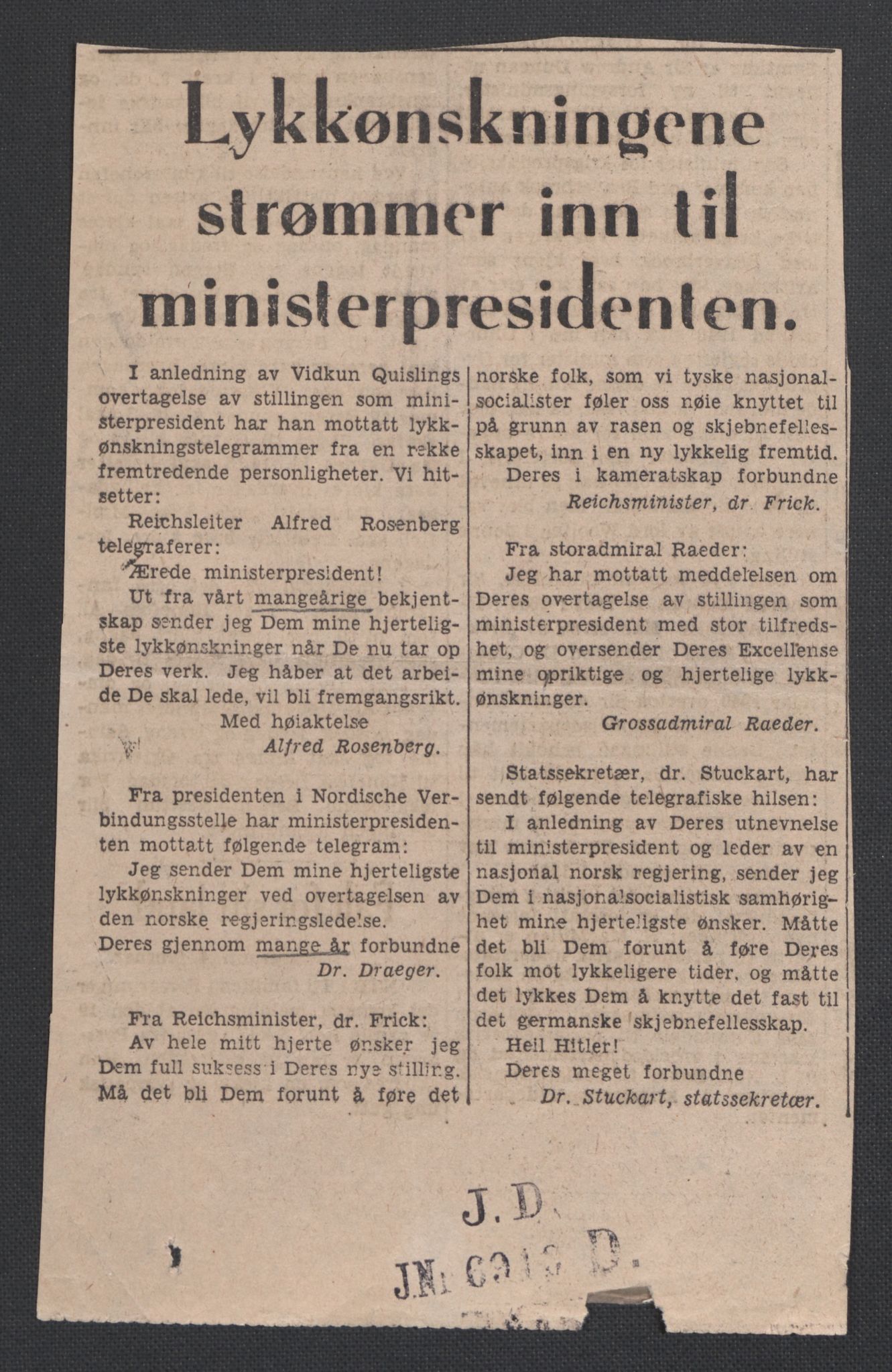 Landssvikarkivet, Oslo politikammer, RA/S-3138-01/D/Da/L0003: Dnr. 29, 1945, p. 2863