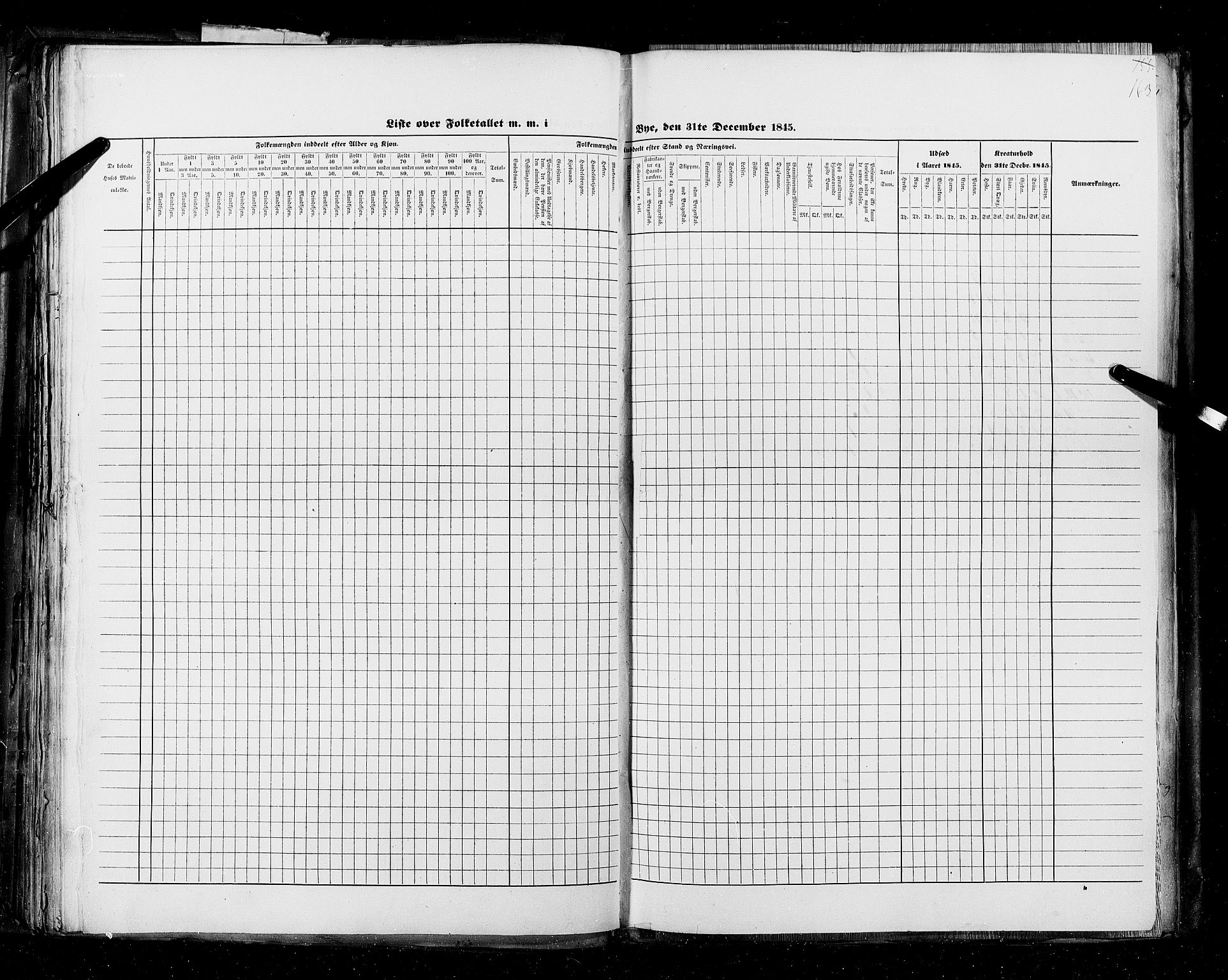 RA, Census 1845, vol. 11: Cities, 1845, p. 163