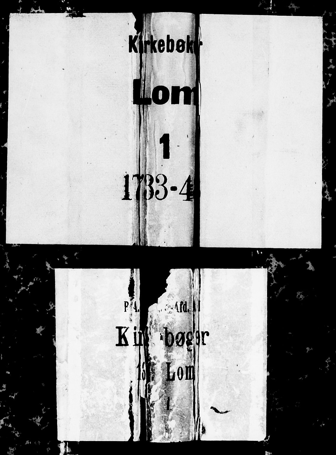 Lom prestekontor, SAH/PREST-070/K/L0001: Parish register (official) no. 1, 1733-1748