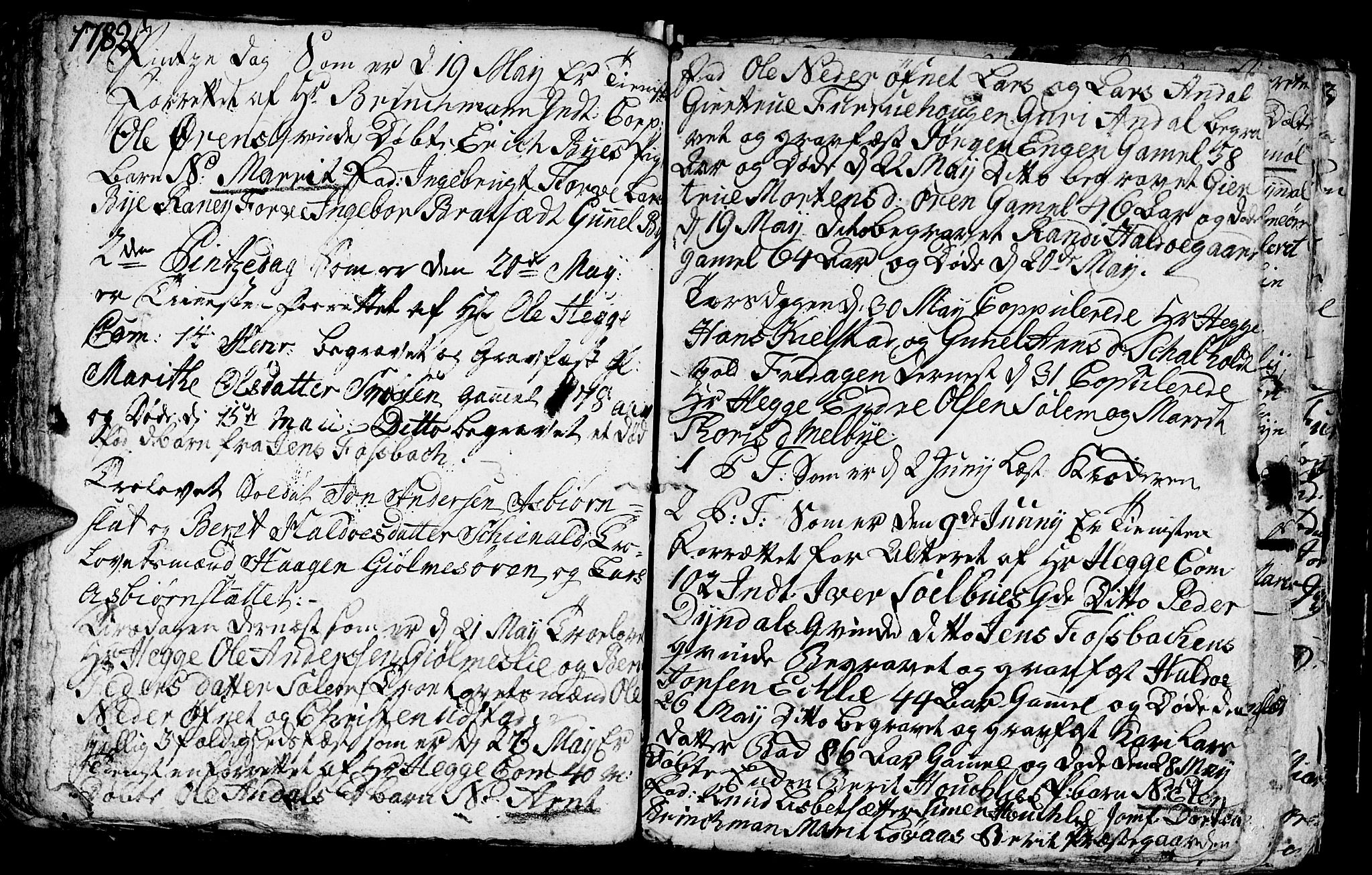 Ministerialprotokoller, klokkerbøker og fødselsregistre - Sør-Trøndelag, AV/SAT-A-1456/668/L0814: Parish register (copy) no. 668C03, 1766-1789