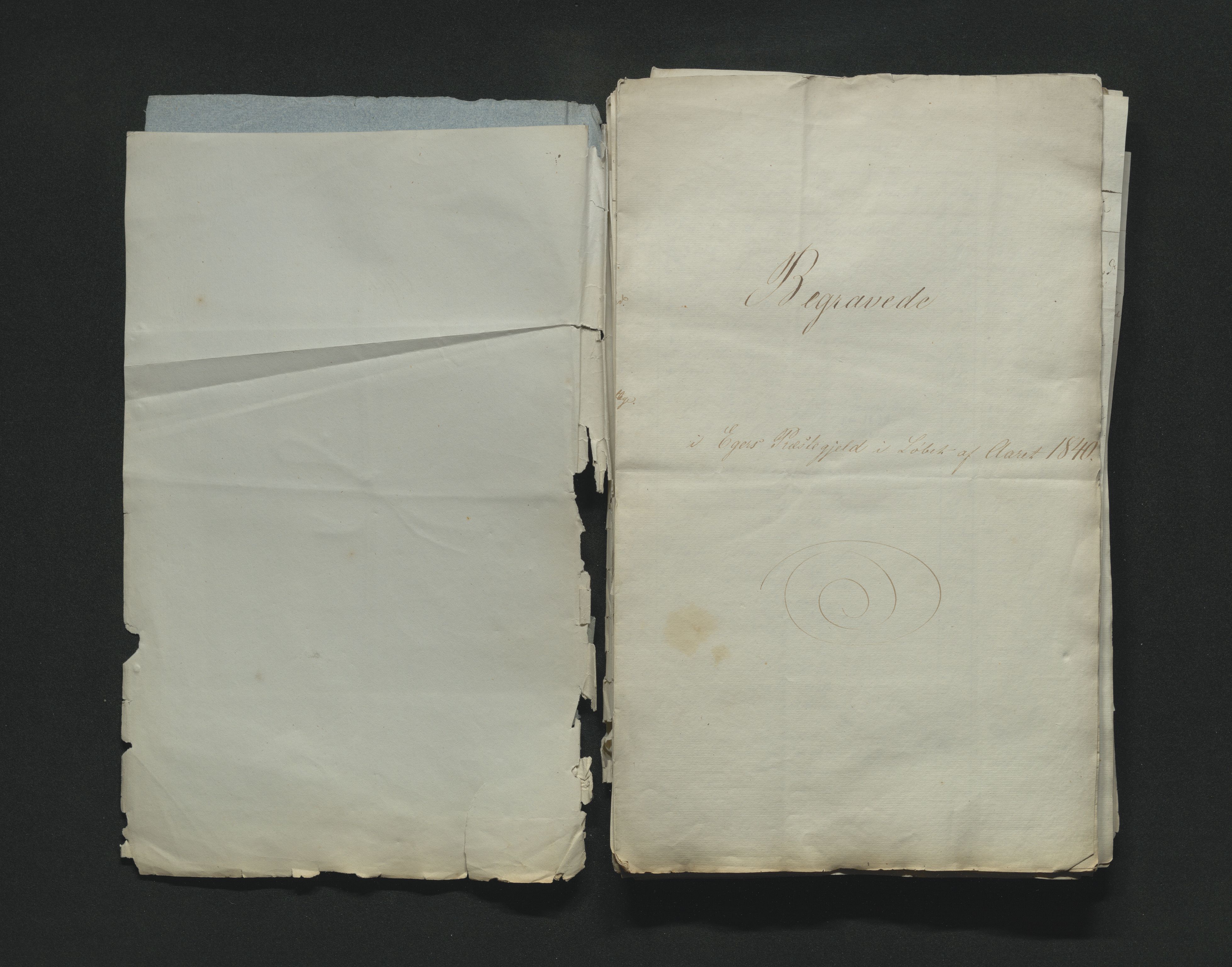 Eiker, Modum og Sigdal sorenskriveri, AV/SAKO-A-123/H/Ha/Hab/L0005: Dødsfallsmeldinger, 1837-1840