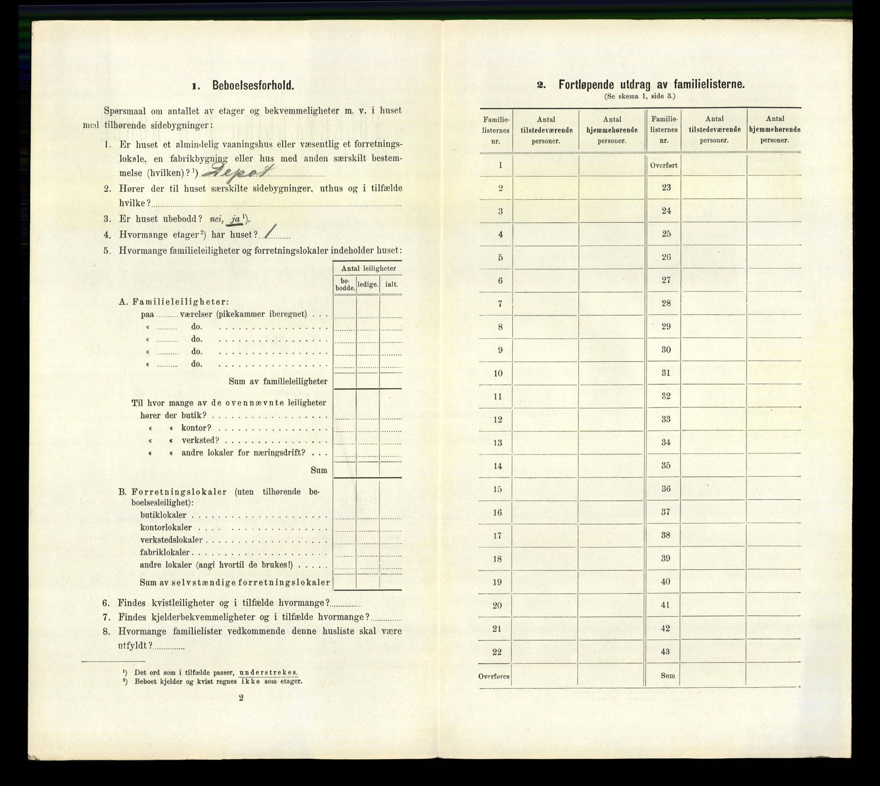 RA, 1910 census for Trondheim, 1910, p. 10344