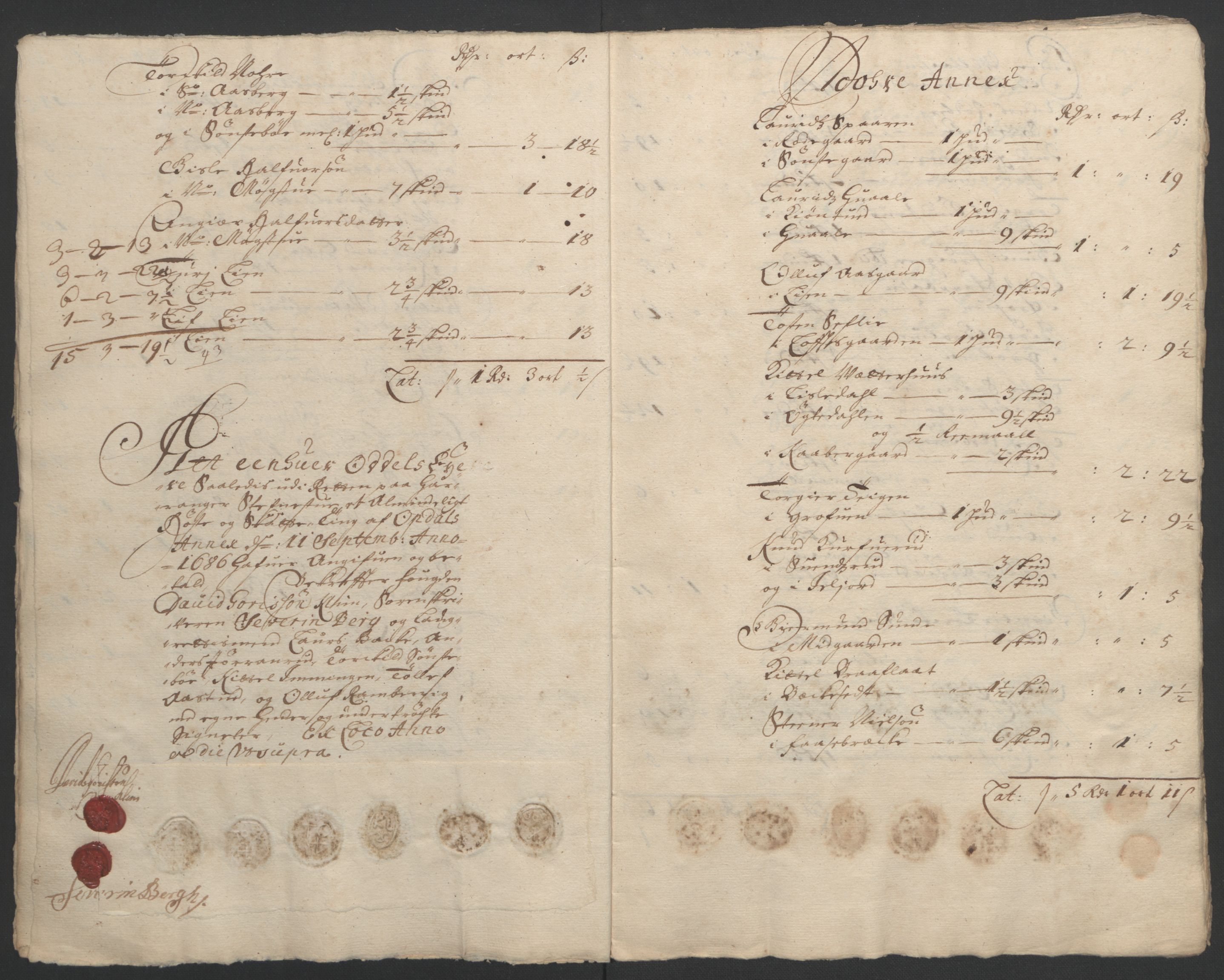 Rentekammeret inntil 1814, Reviderte regnskaper, Fogderegnskap, AV/RA-EA-4092/R24/L1572: Fogderegnskap Numedal og Sandsvær, 1679-1686, p. 152