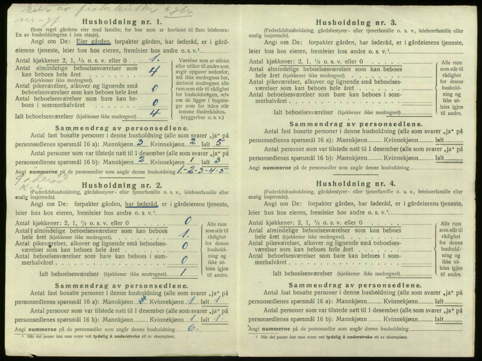 SAB, 1920 census for Kinn, 1920, p. 115