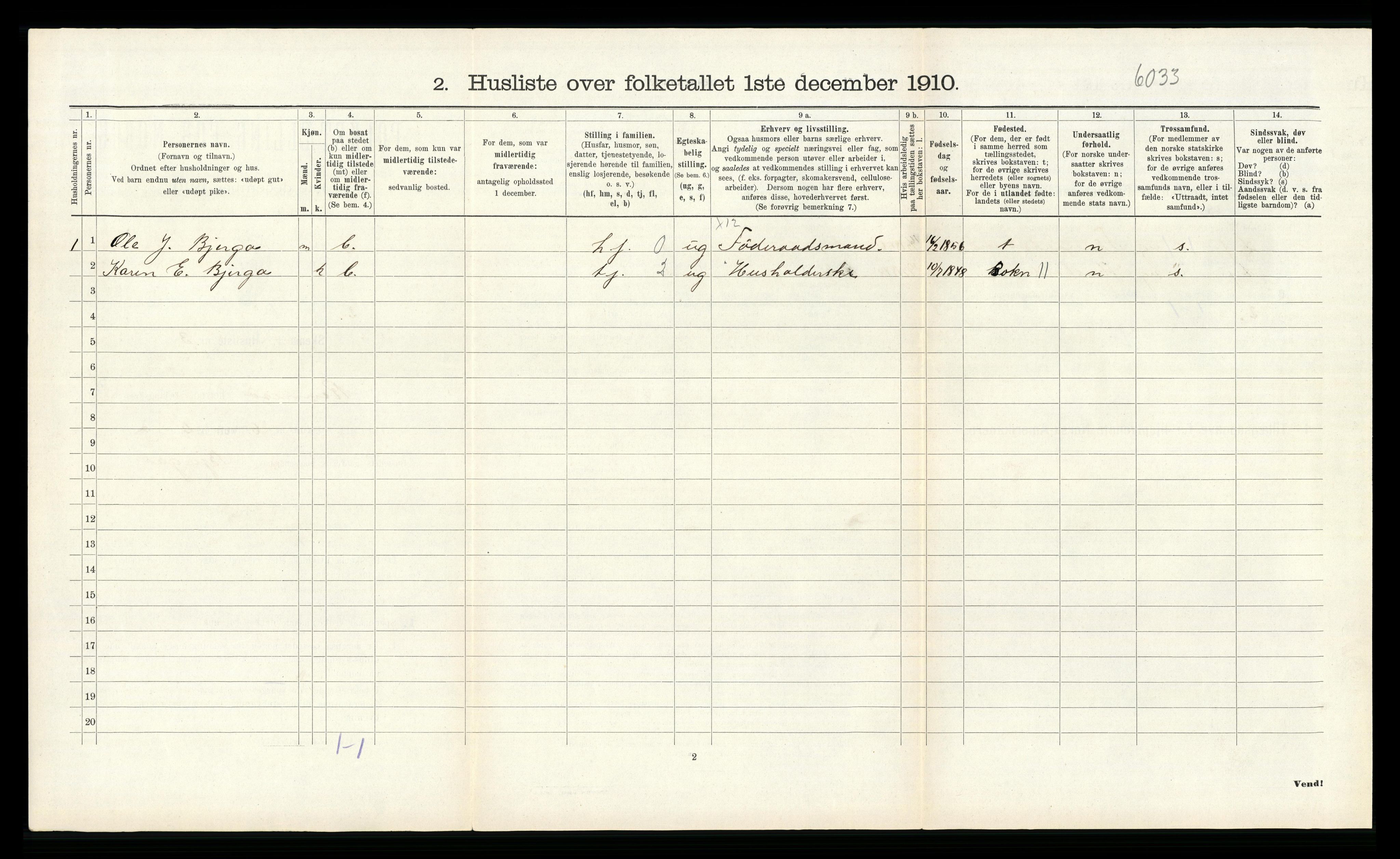 RA, 1910 census for Rennesøy, 1910, p. 268