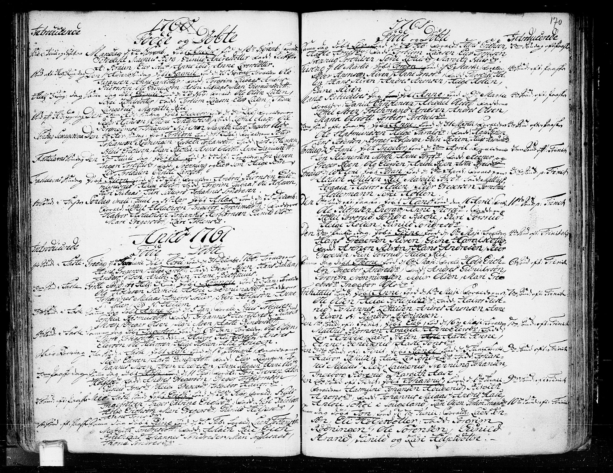 Heddal kirkebøker, SAKO/A-268/F/Fa/L0003: Parish register (official) no. I 3, 1723-1783, p. 170