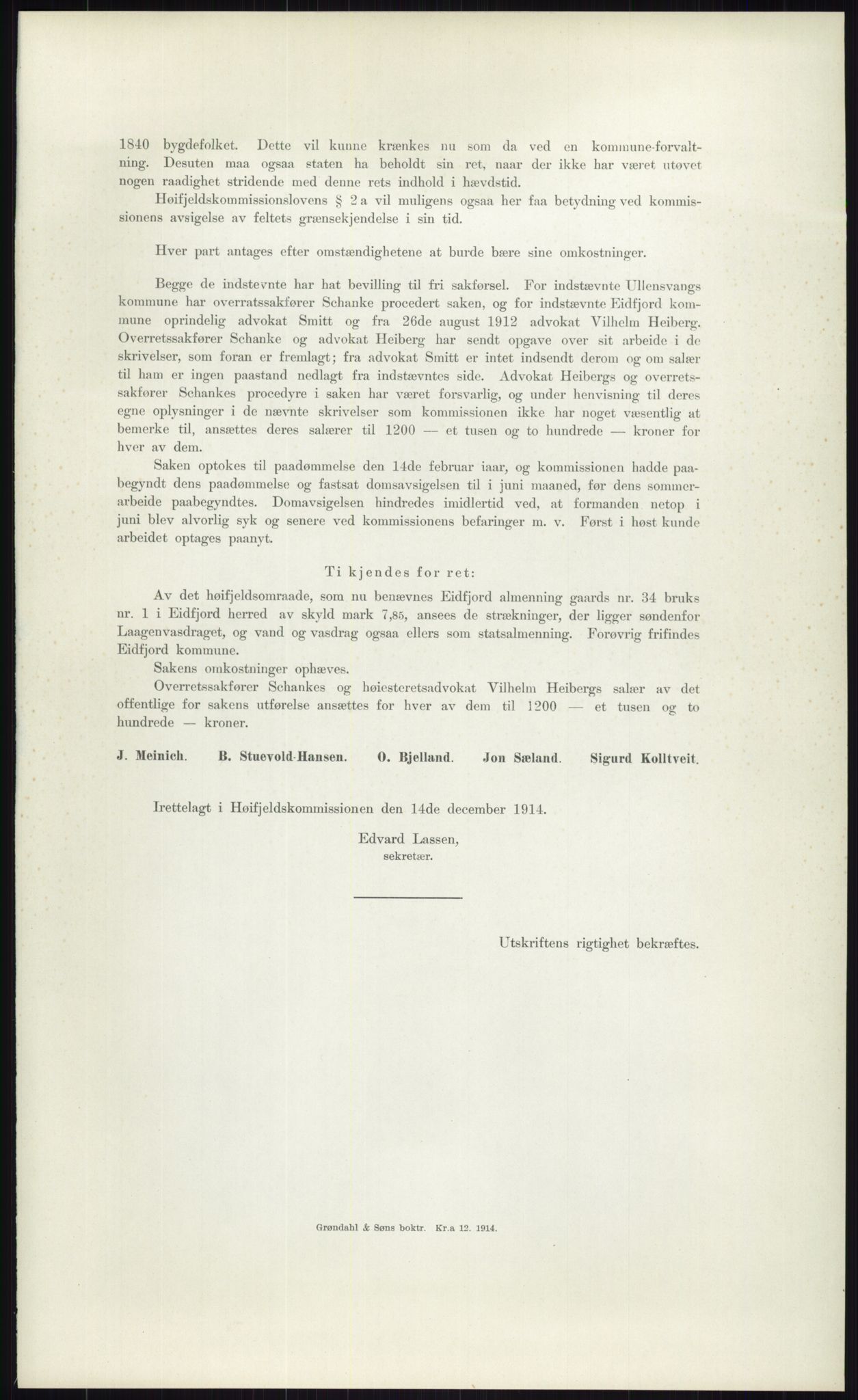 Høyfjellskommisjonen, AV/RA-S-1546/X/Xa/L0001: Nr. 1-33, 1909-1953, p. 541