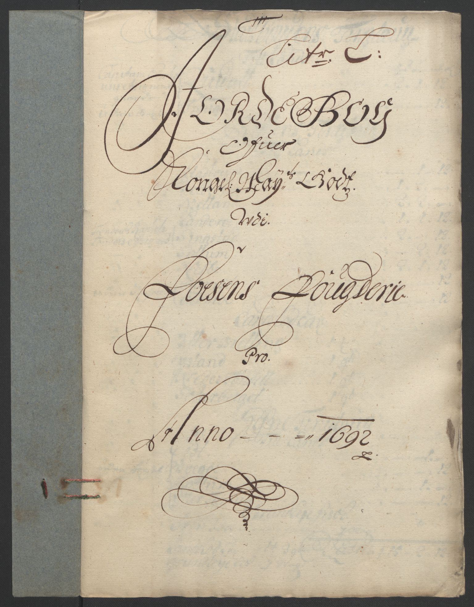 Rentekammeret inntil 1814, Reviderte regnskaper, Fogderegnskap, RA/EA-4092/R57/L3849: Fogderegnskap Fosen, 1692-1693, p. 180